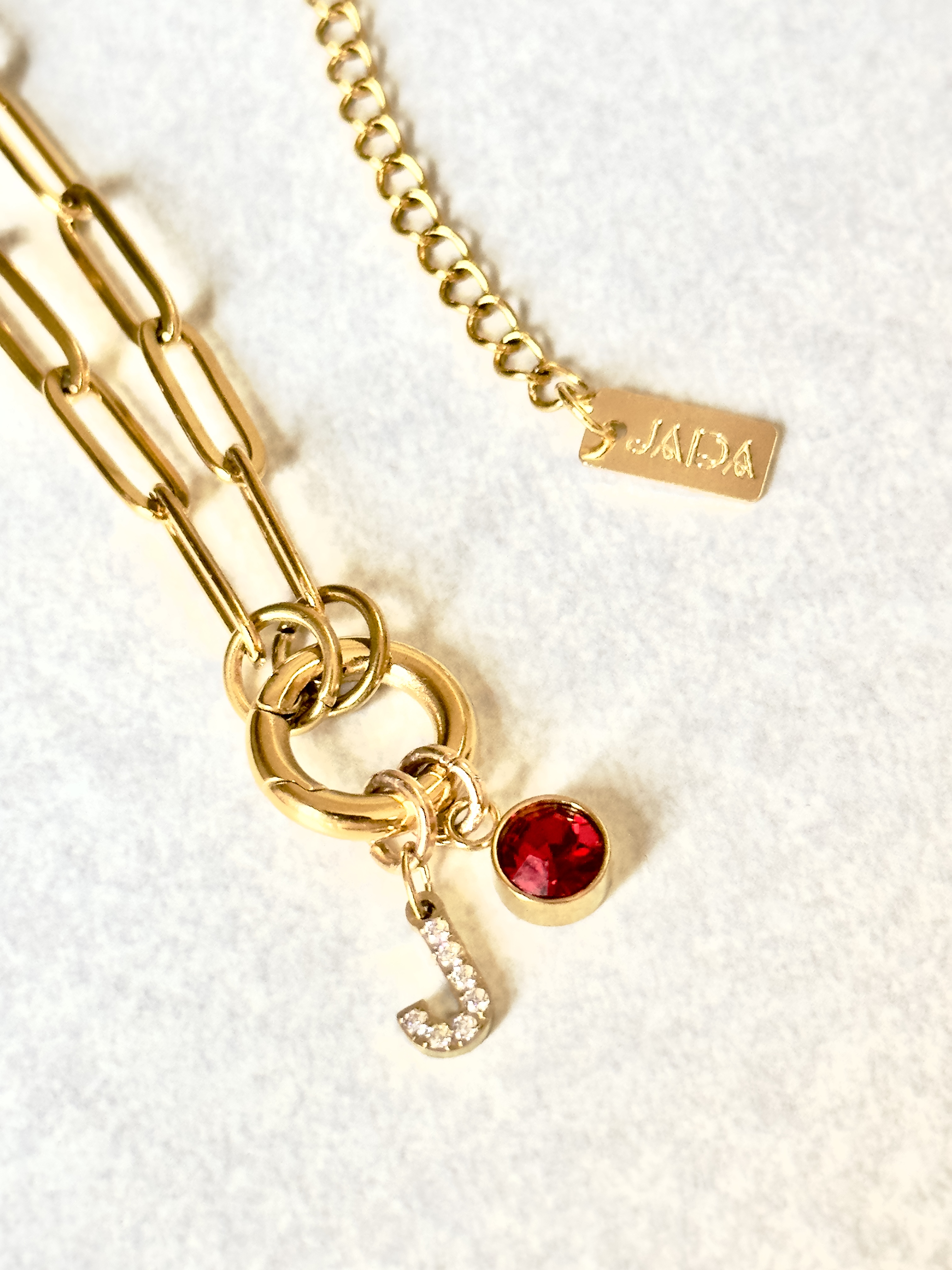 Personalize Your Charm: Choose Your Birthstone and initials