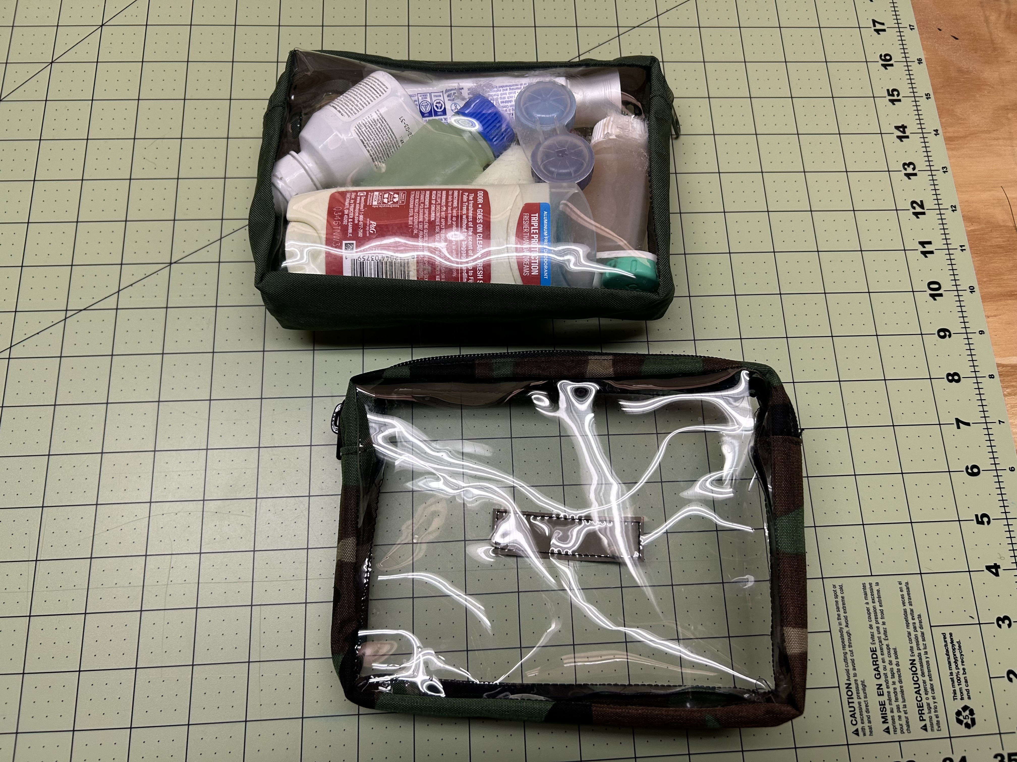 Clear Tactical Travel Pouch