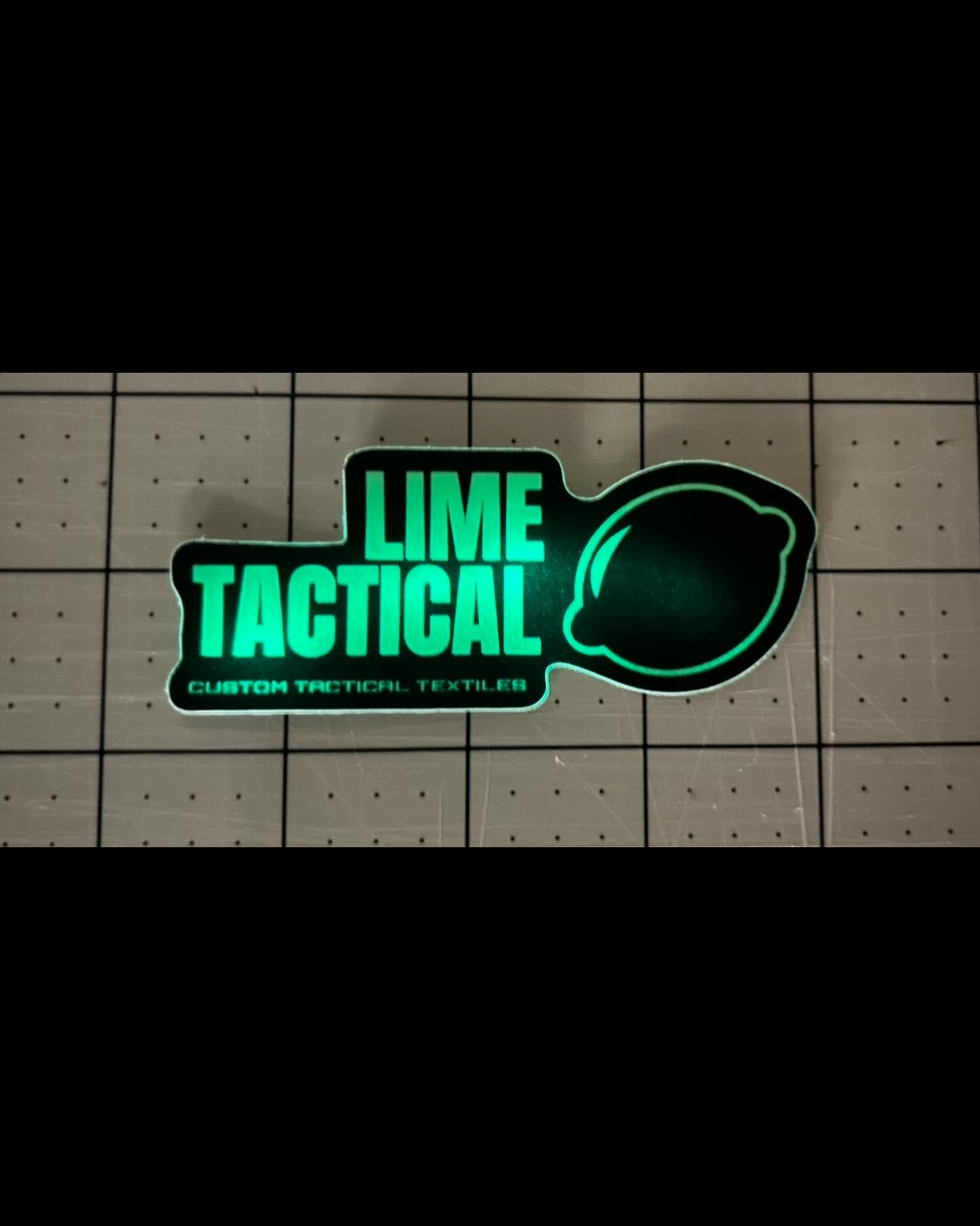 Lime Tactical Glow in the Dark slaps