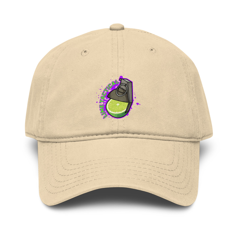 Lime Tactical Garment washed baseball cap