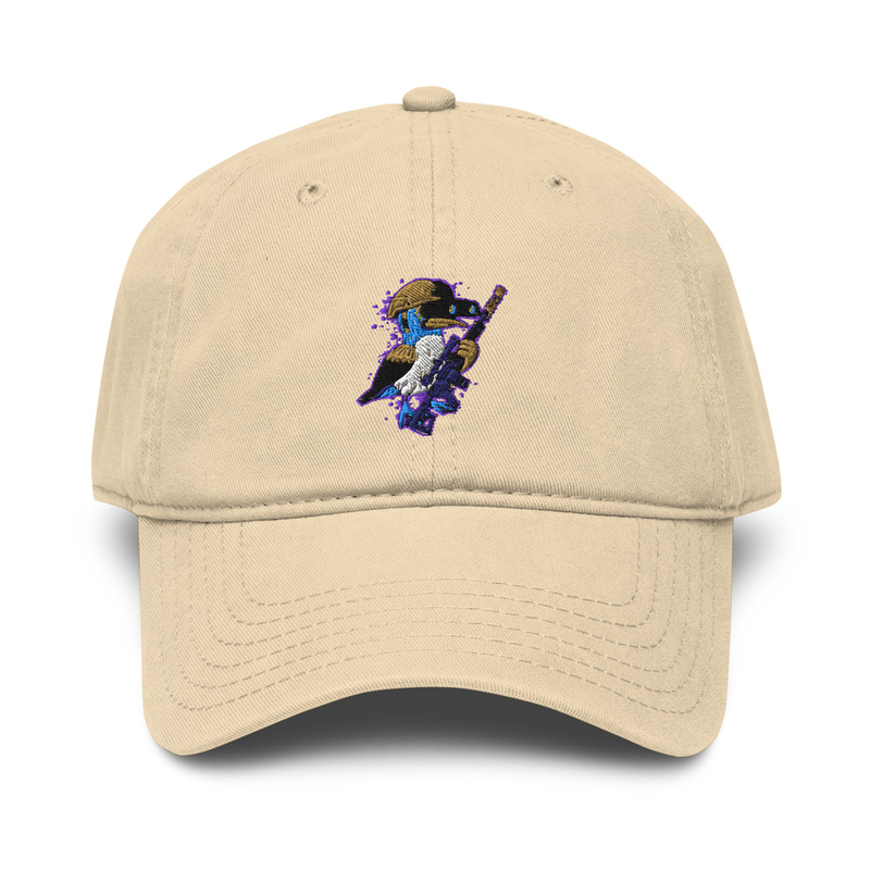 Blue Footed Boobie Garment washed baseball cap