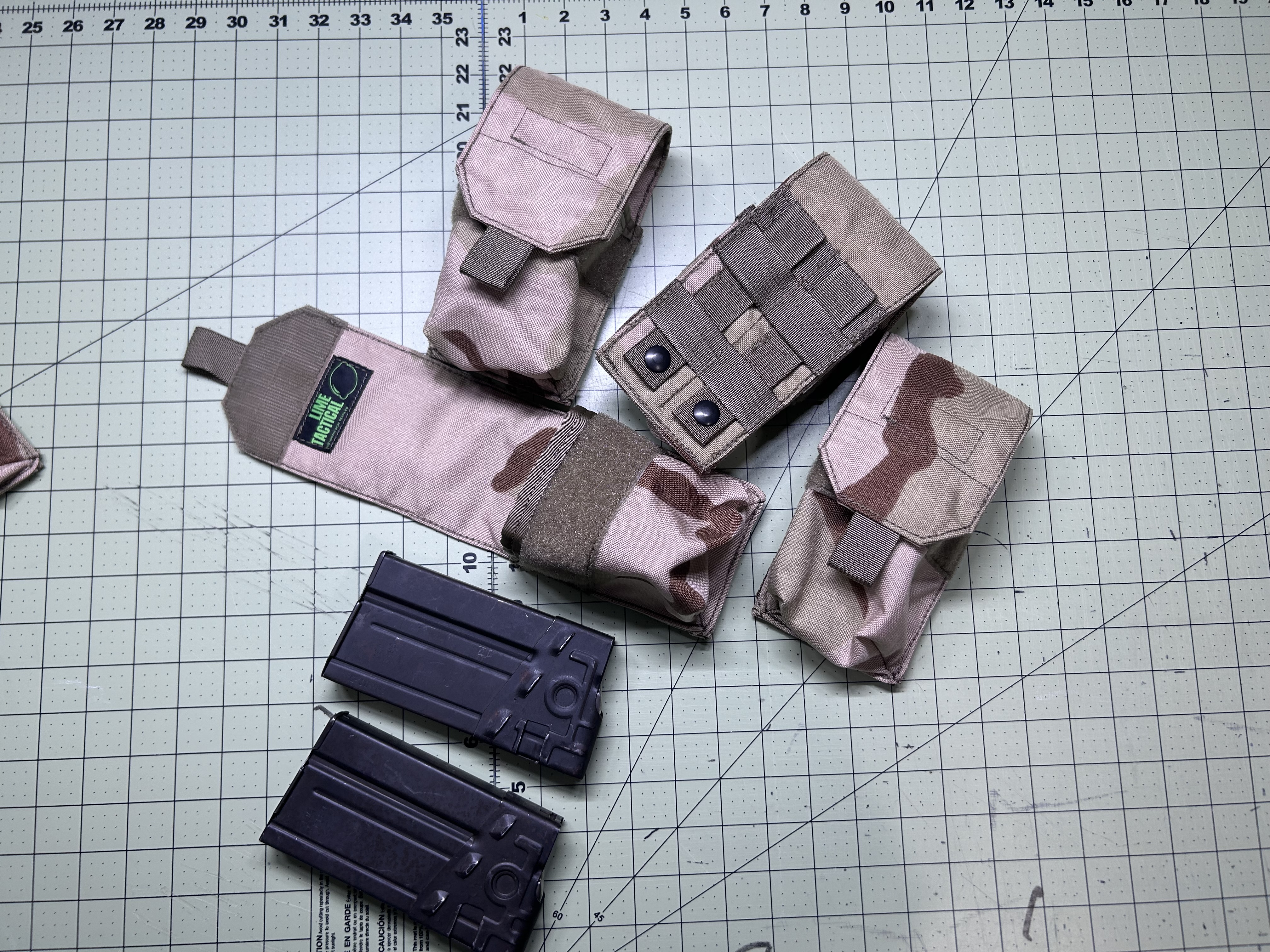 M7 Style Dual Rifle Magazine Pouch