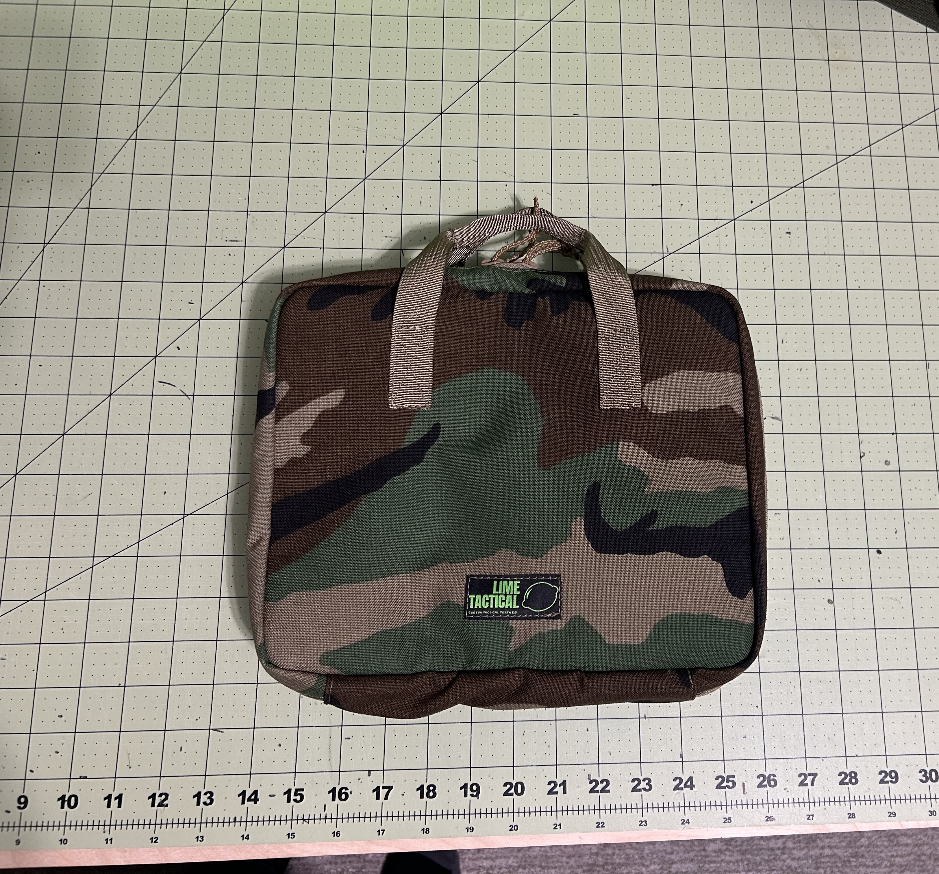 Lime Tactical Single Pistol Case