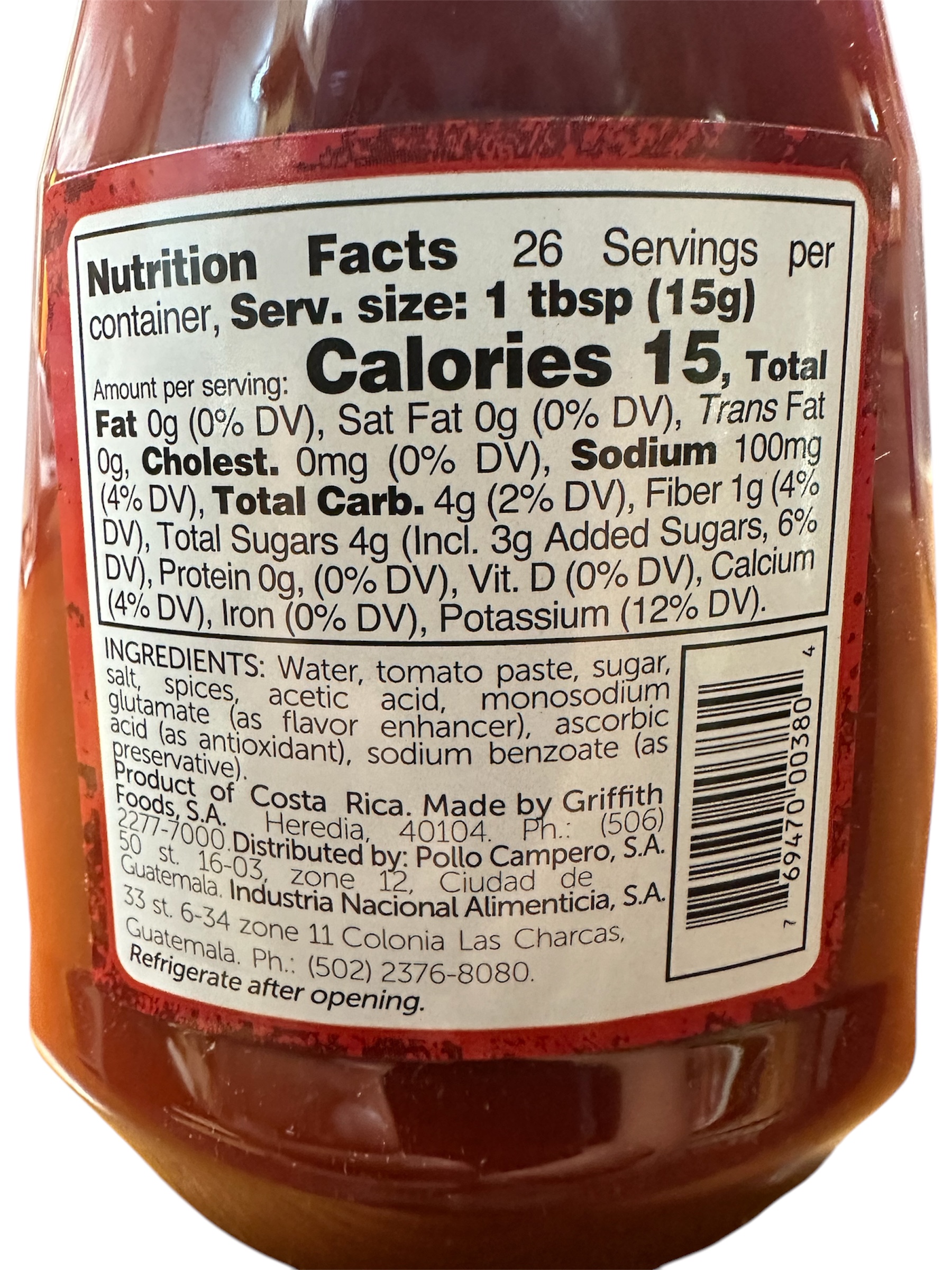 salsa de tomate campero 