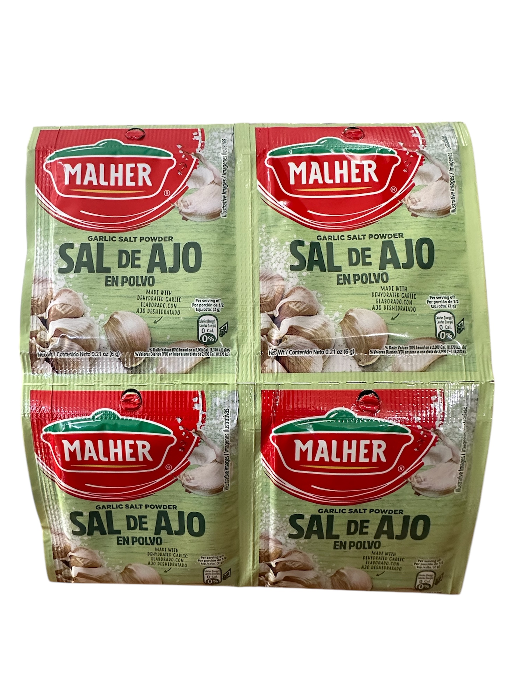 Sal de ajo en polvo Malher 12pck 