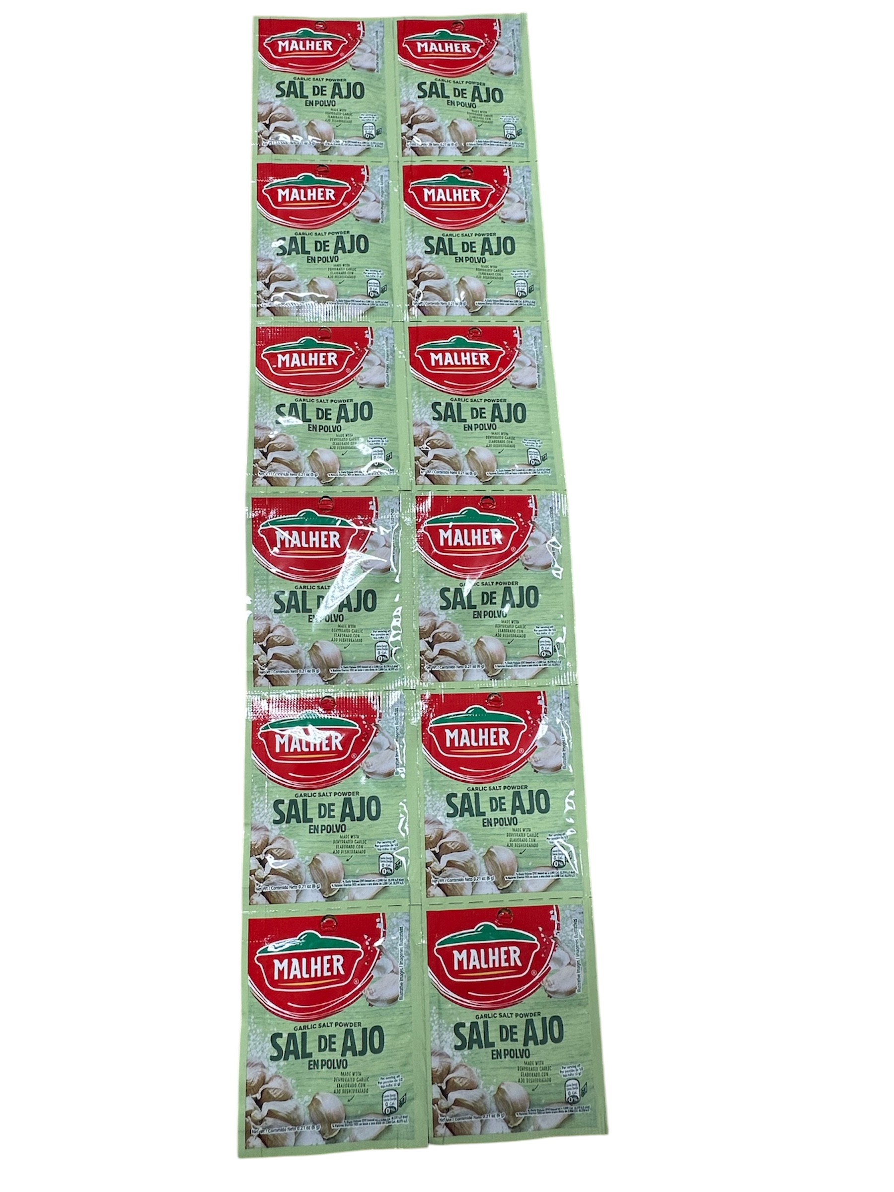 Sal de ajo en polvo Malher 12pck 