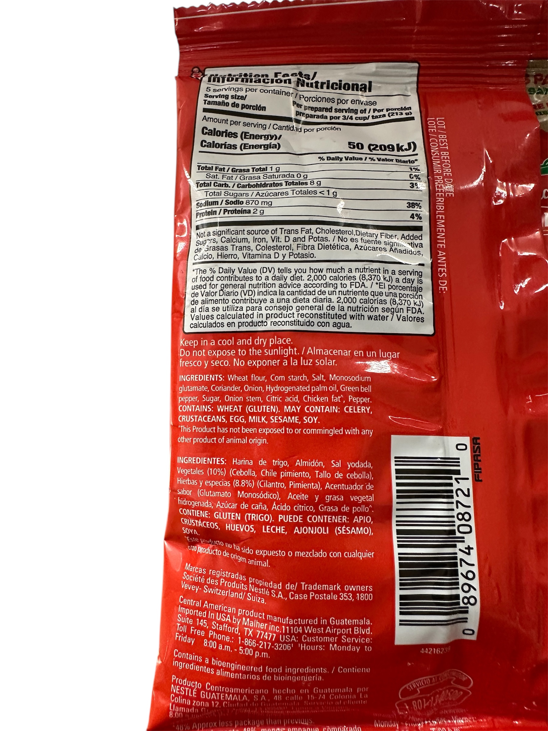 Mezcla en polvo para Jocón sobre de 65g 