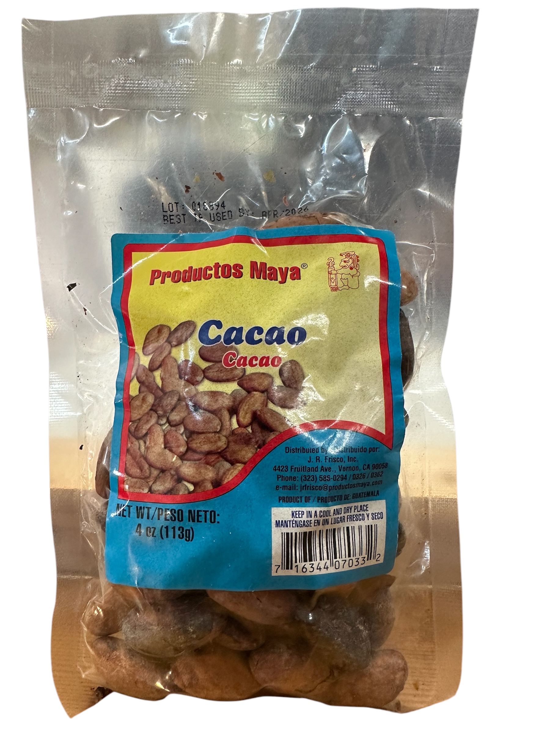 Cacao Productos Maya 4oz