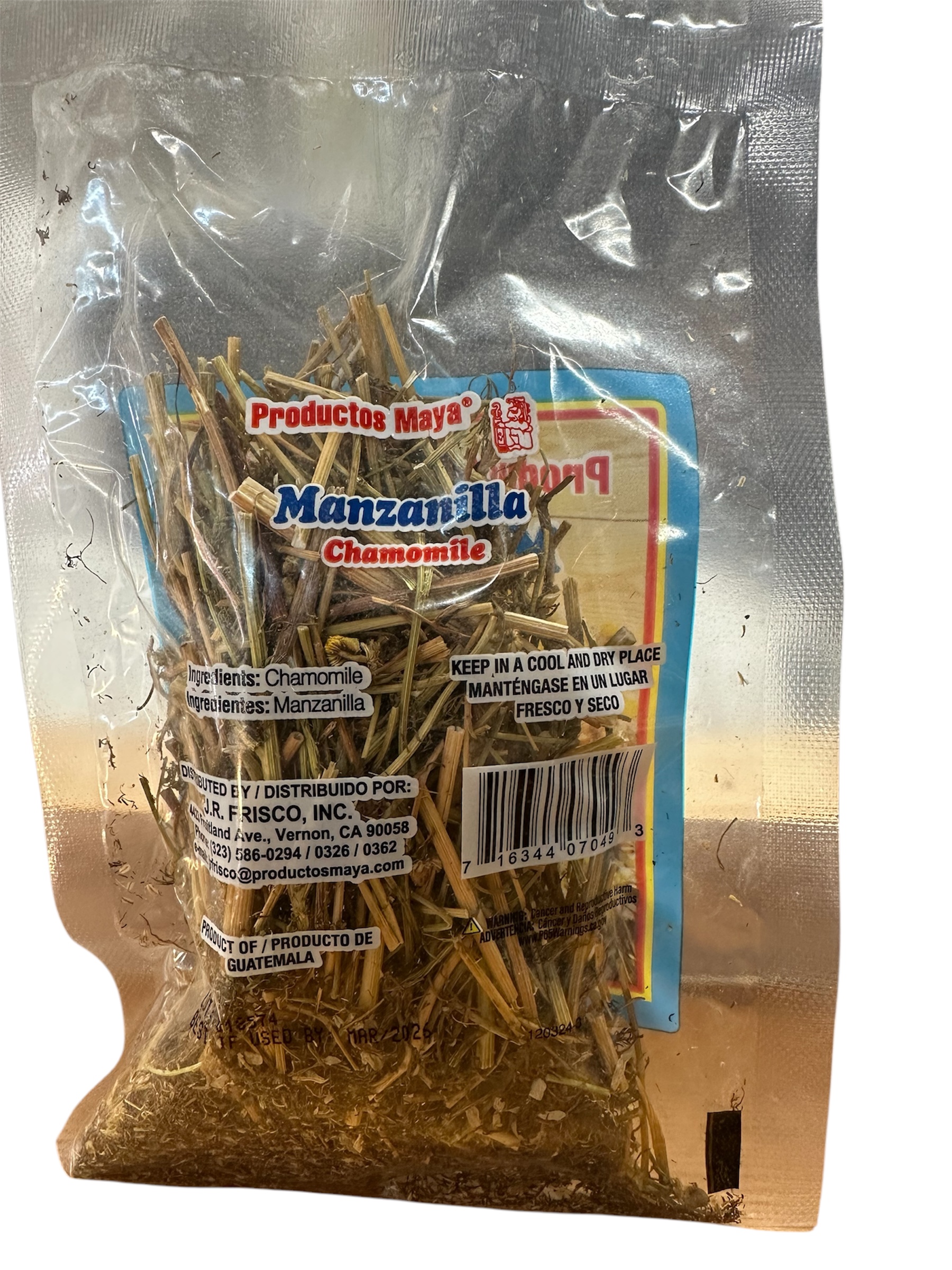 Manzanilla bolso de 11g 