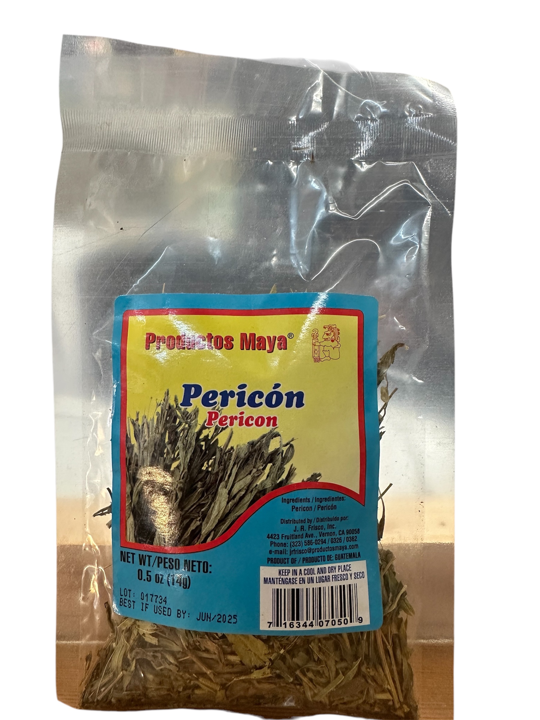 Pericón hierba seca bolsa de 14g 