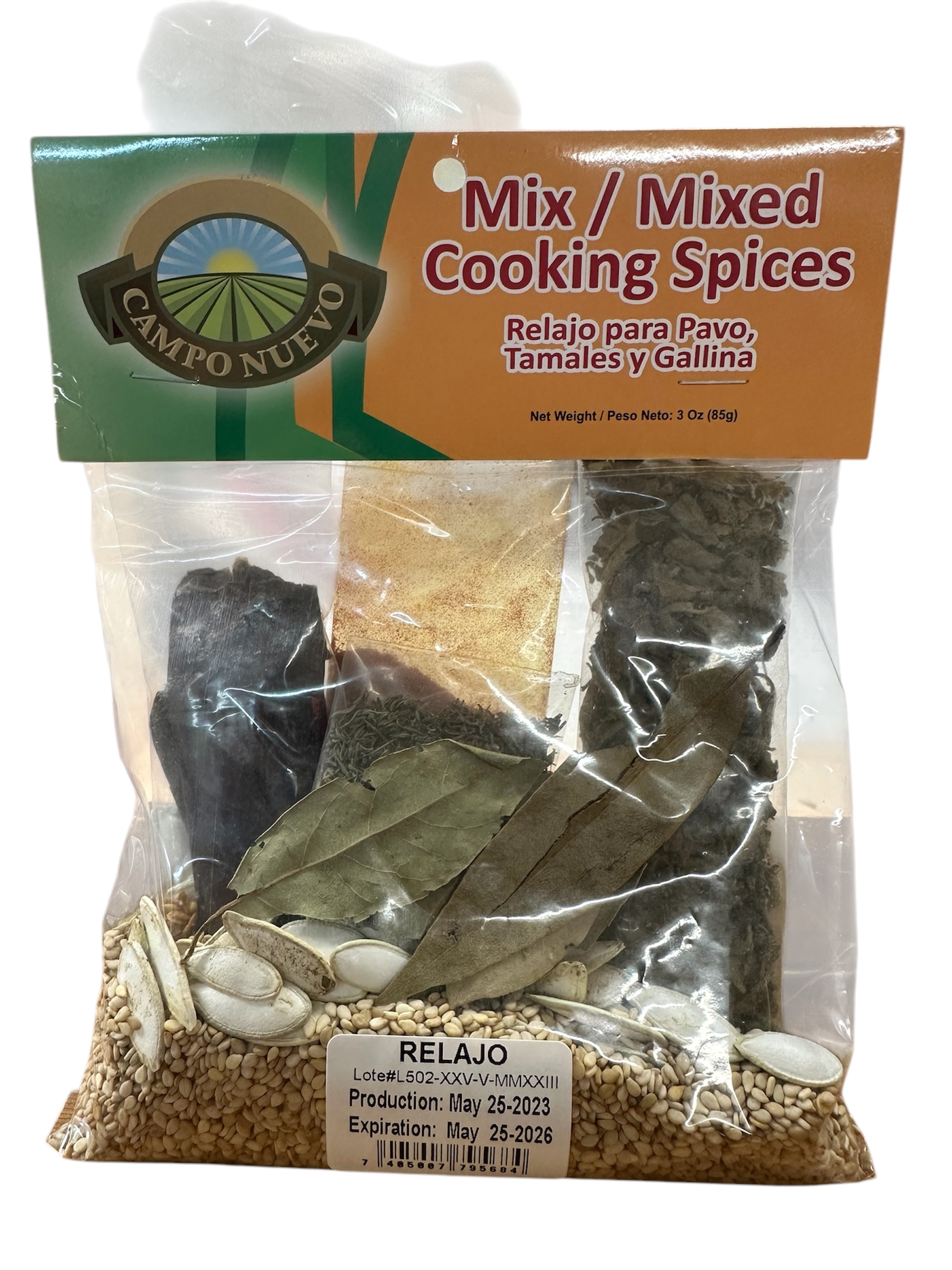 Relajo,Mezcla de especias 85g