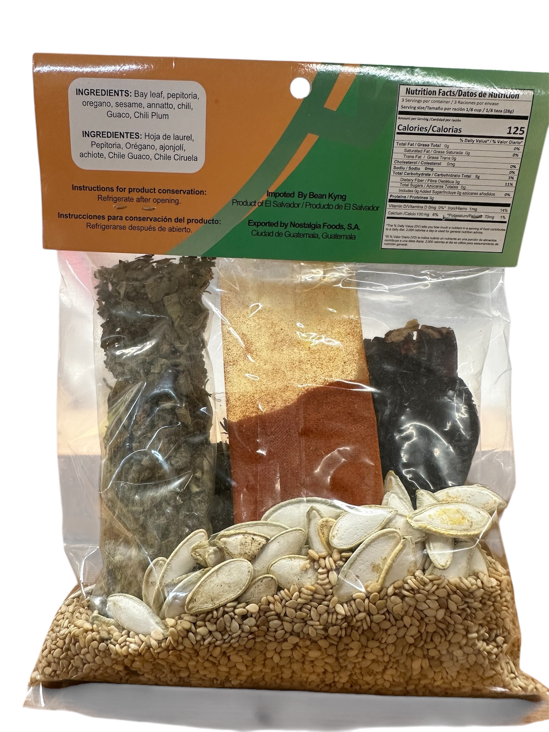 Relajo,Mezcla de especias 85g