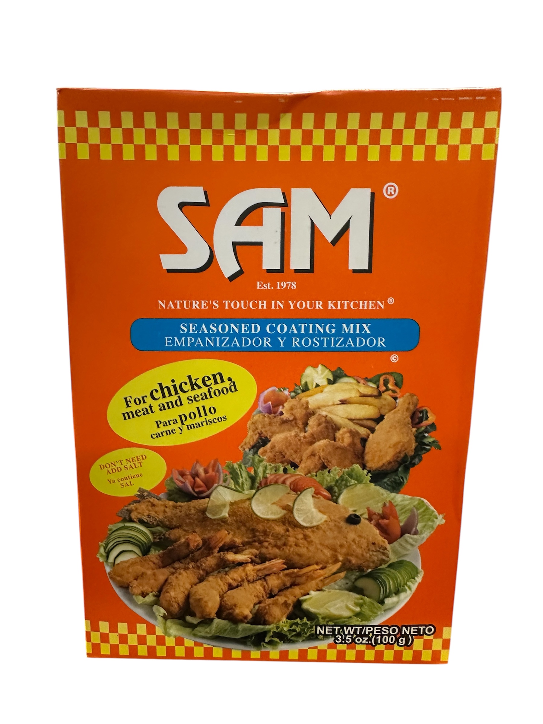 Mezcla sazonada para empanizar y rostizar 100g