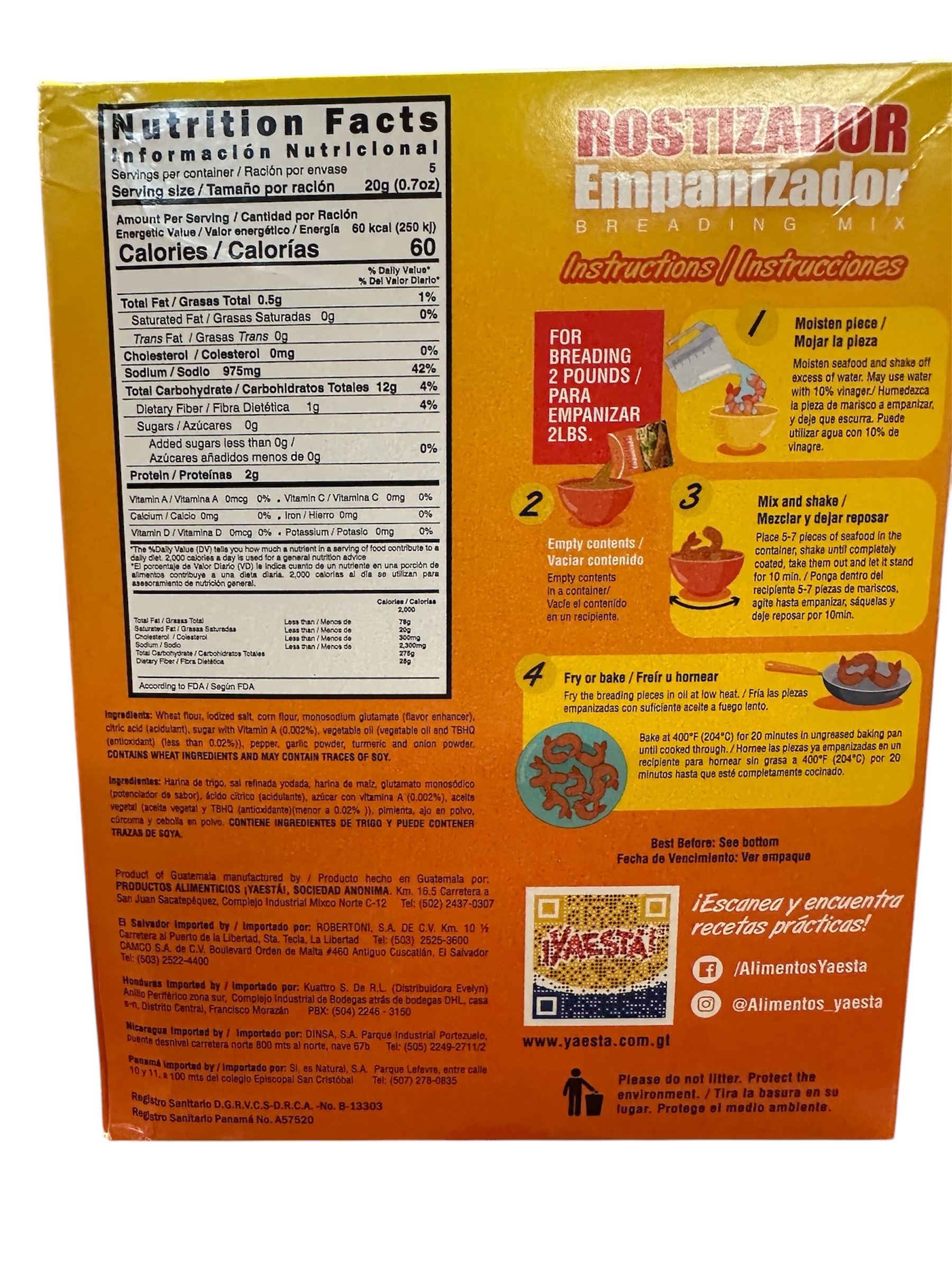 Rostizador Empanizador 100g 