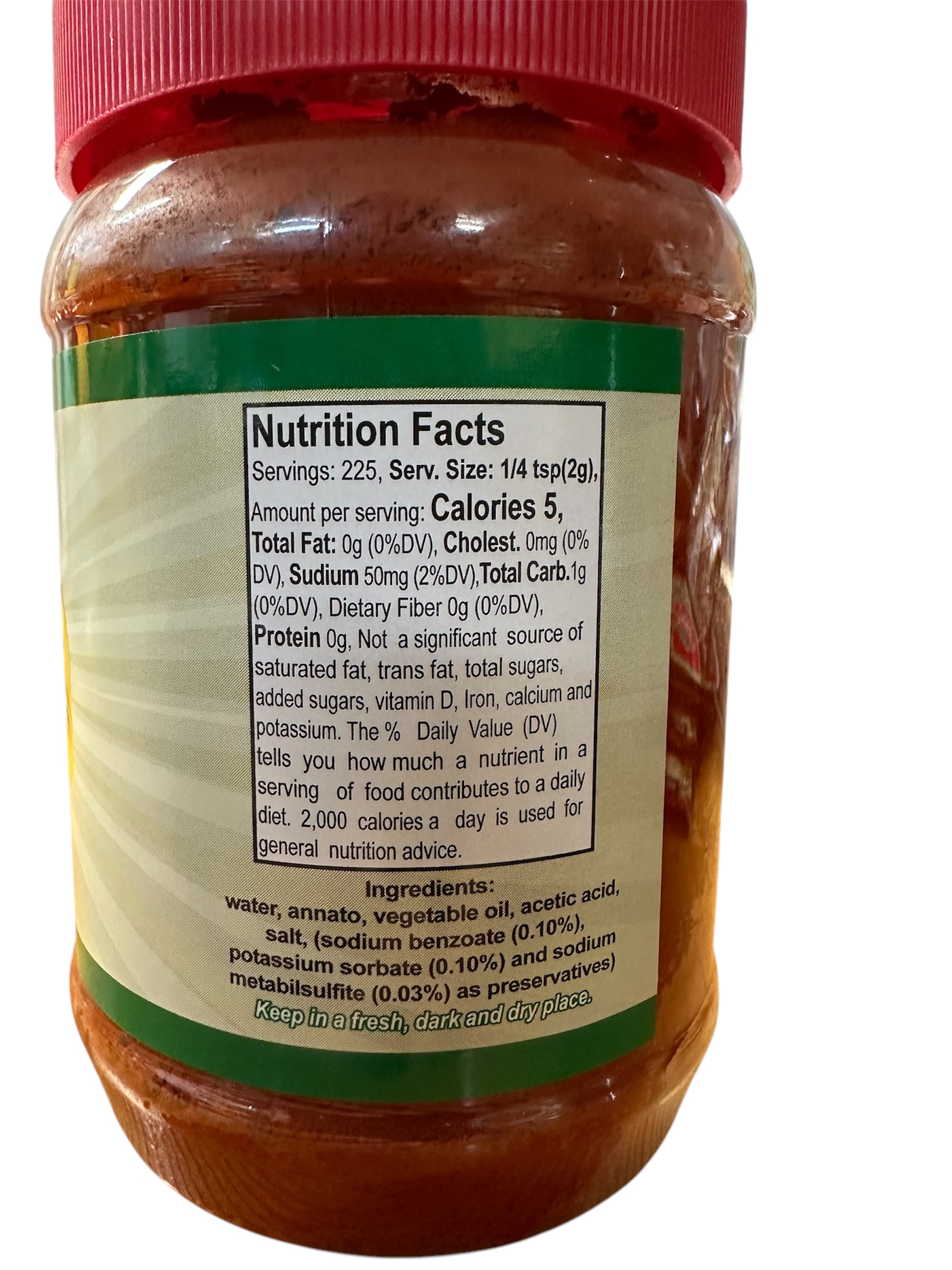 Pasta de Achiote/ Recado 450g 