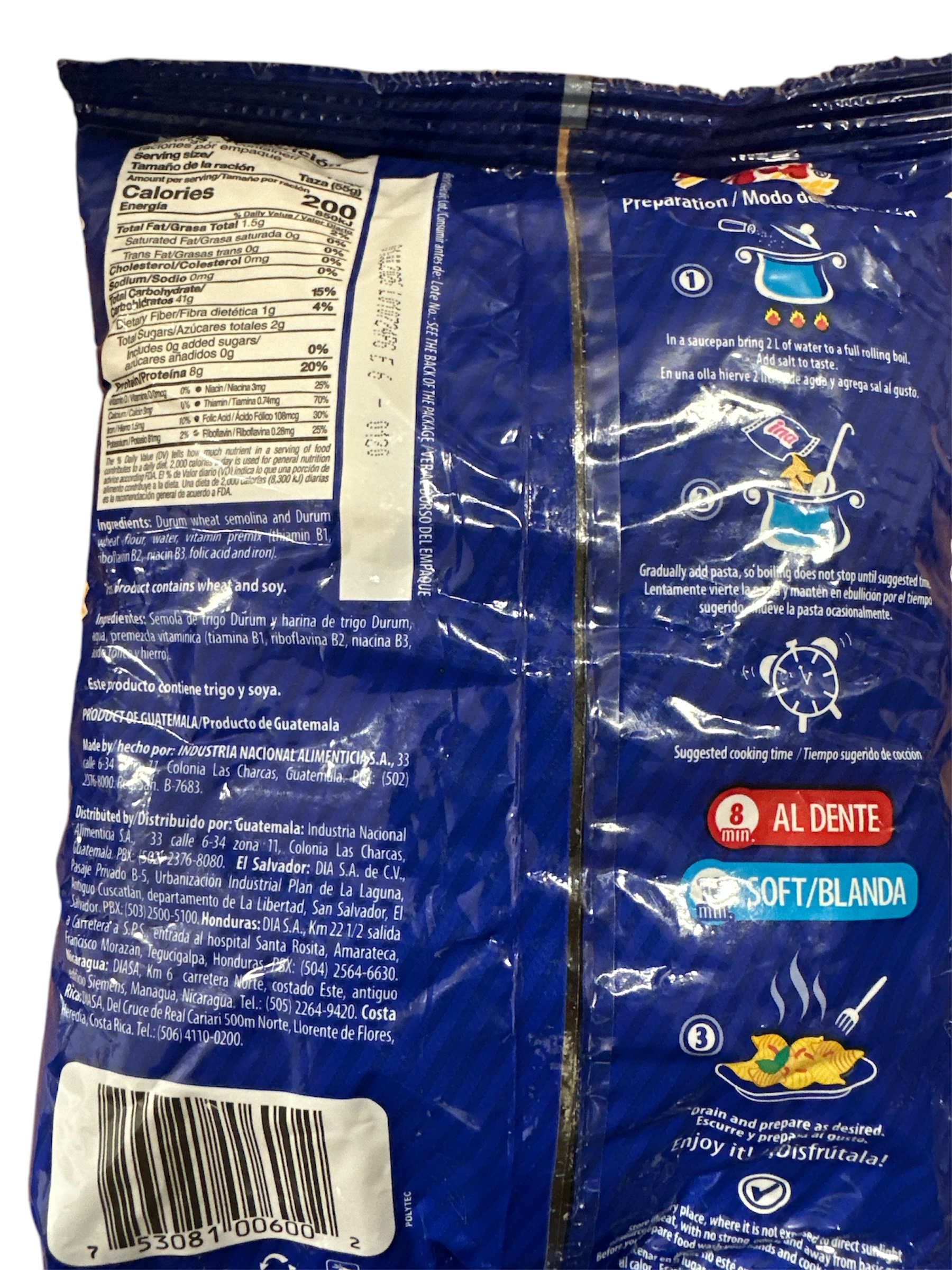 Pasta de Caracol INA 200g 