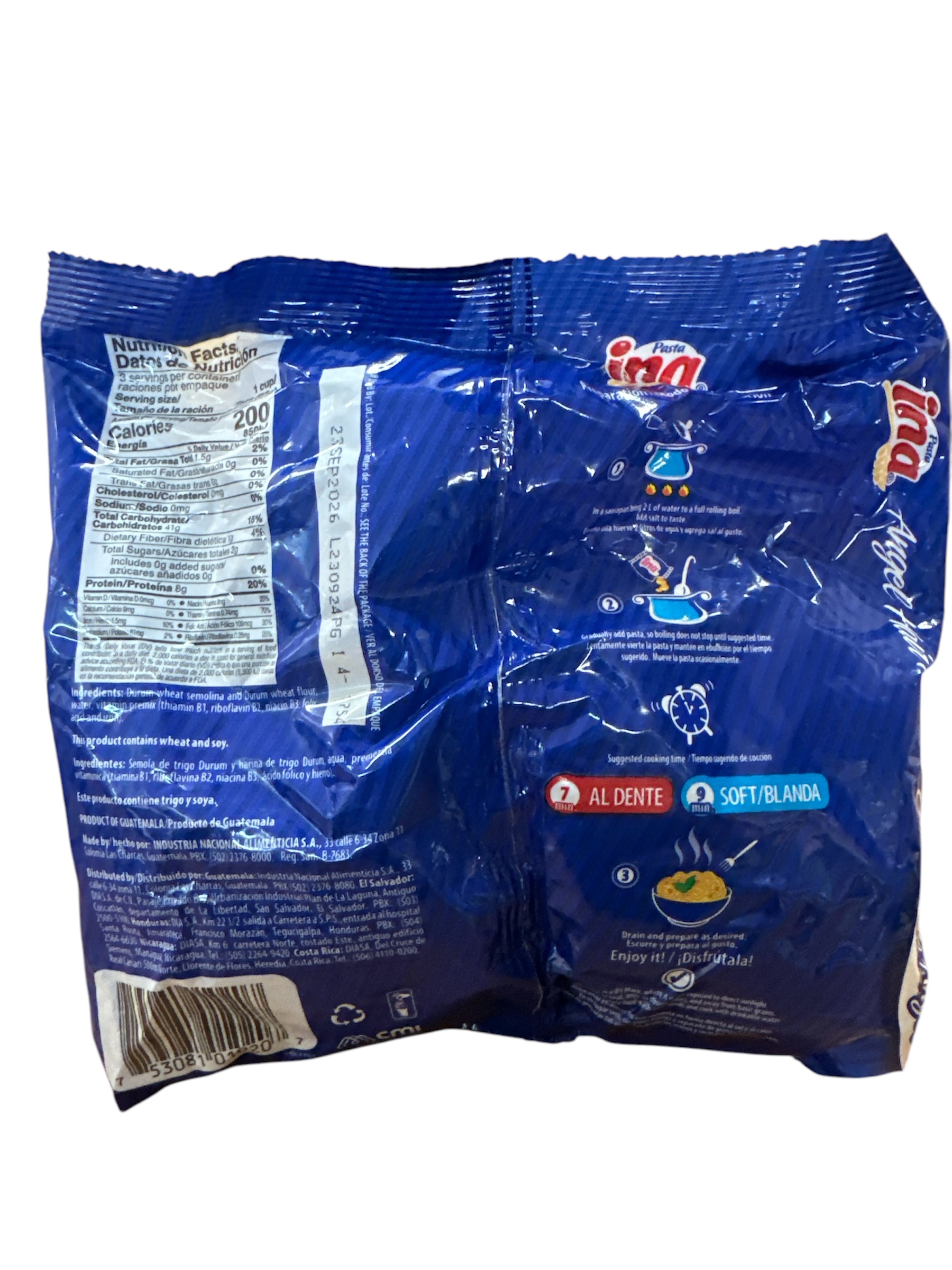 Pasta de cabello de ángel 150g 