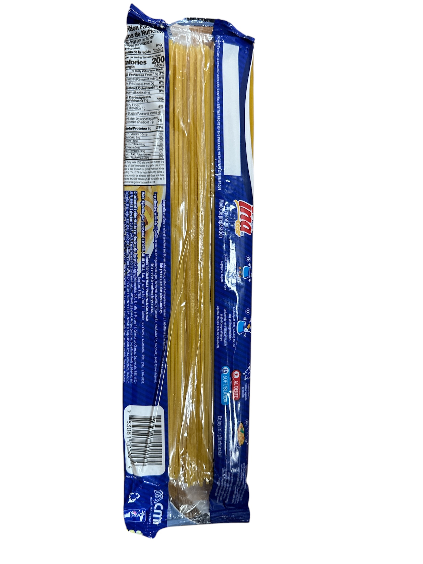 Pasta espagueti INA 200g 