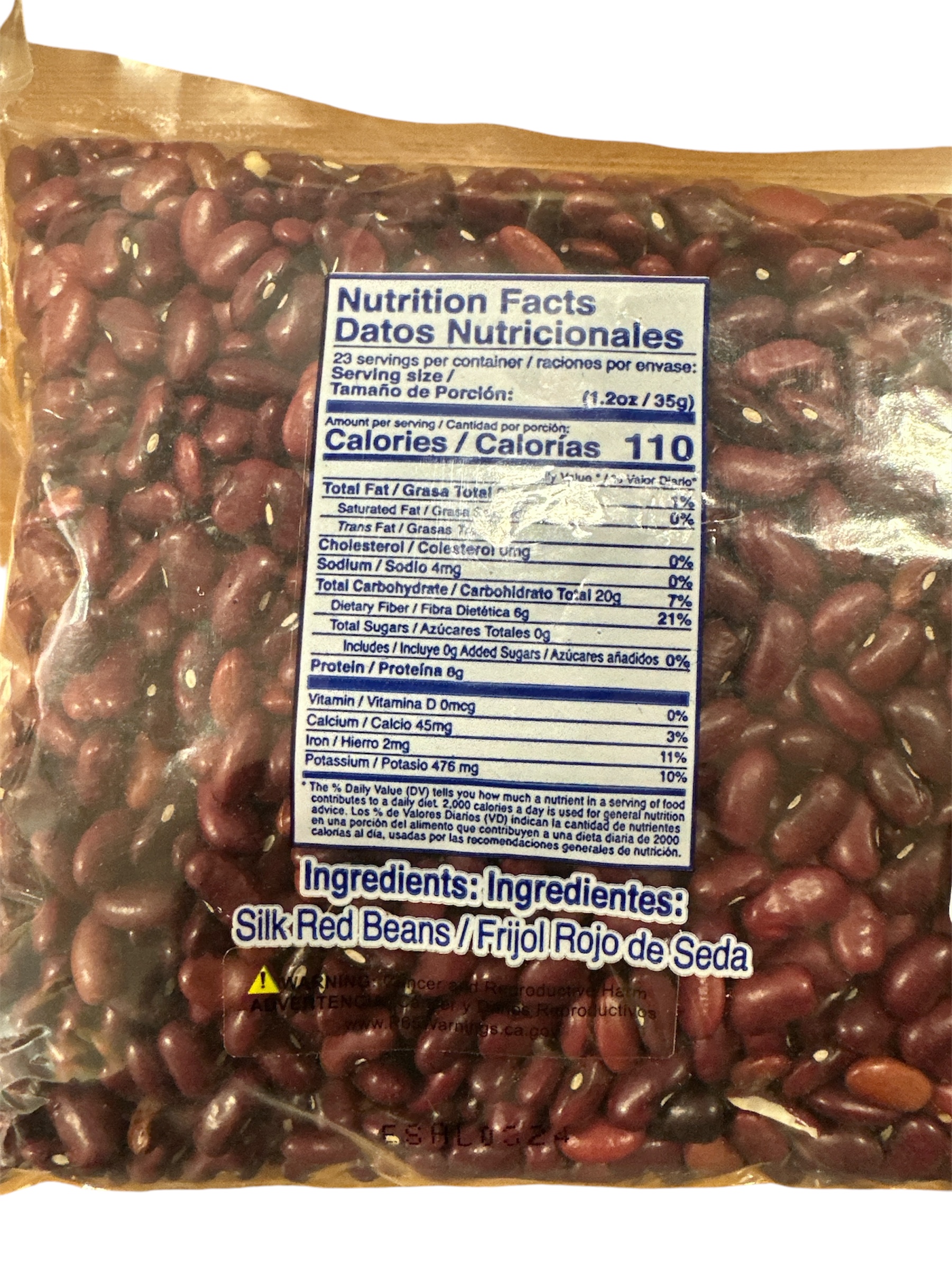Frijoles rojos de seda 795g 