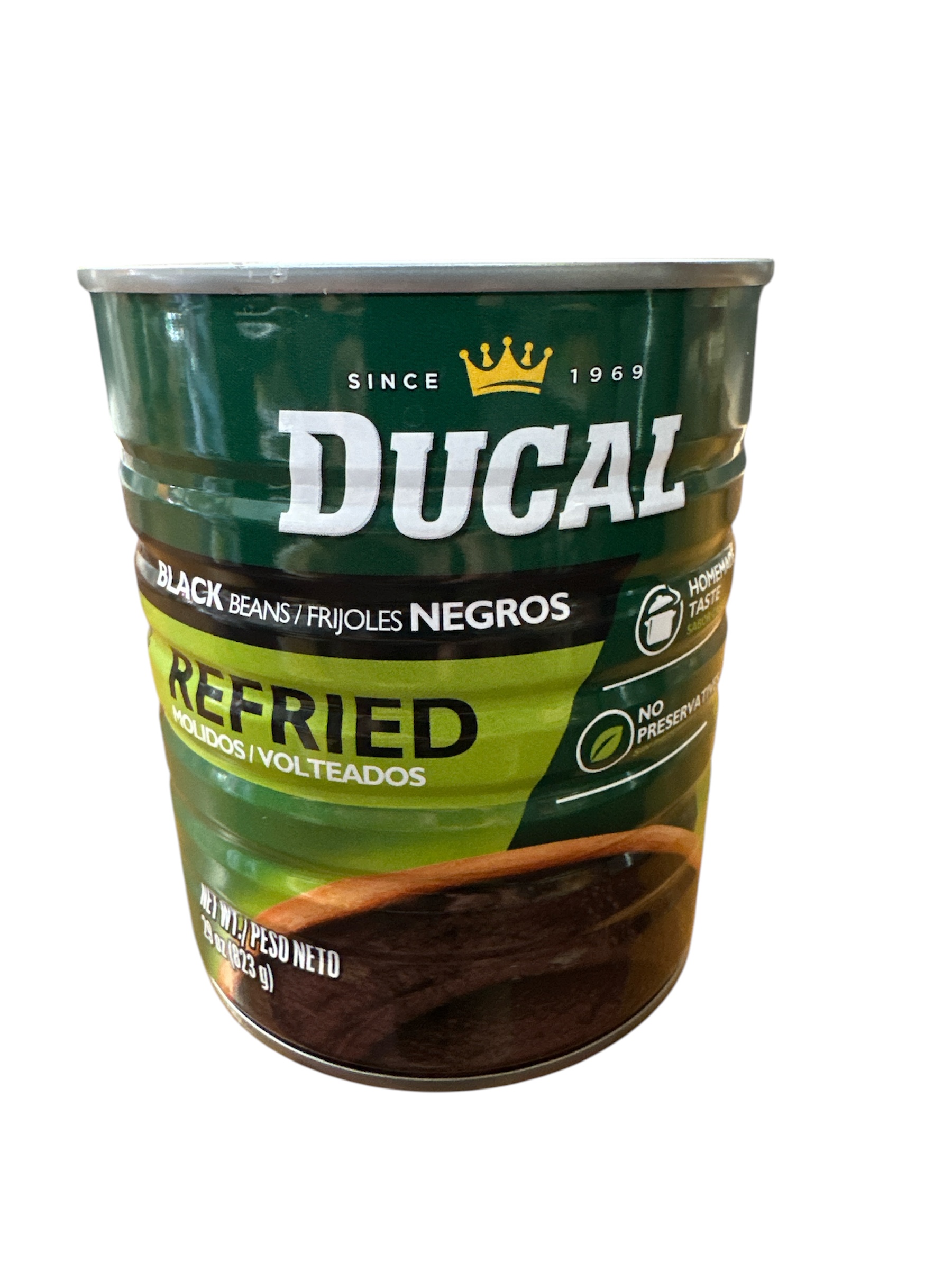 Frijoles Negros Refritos Ducal 29oz