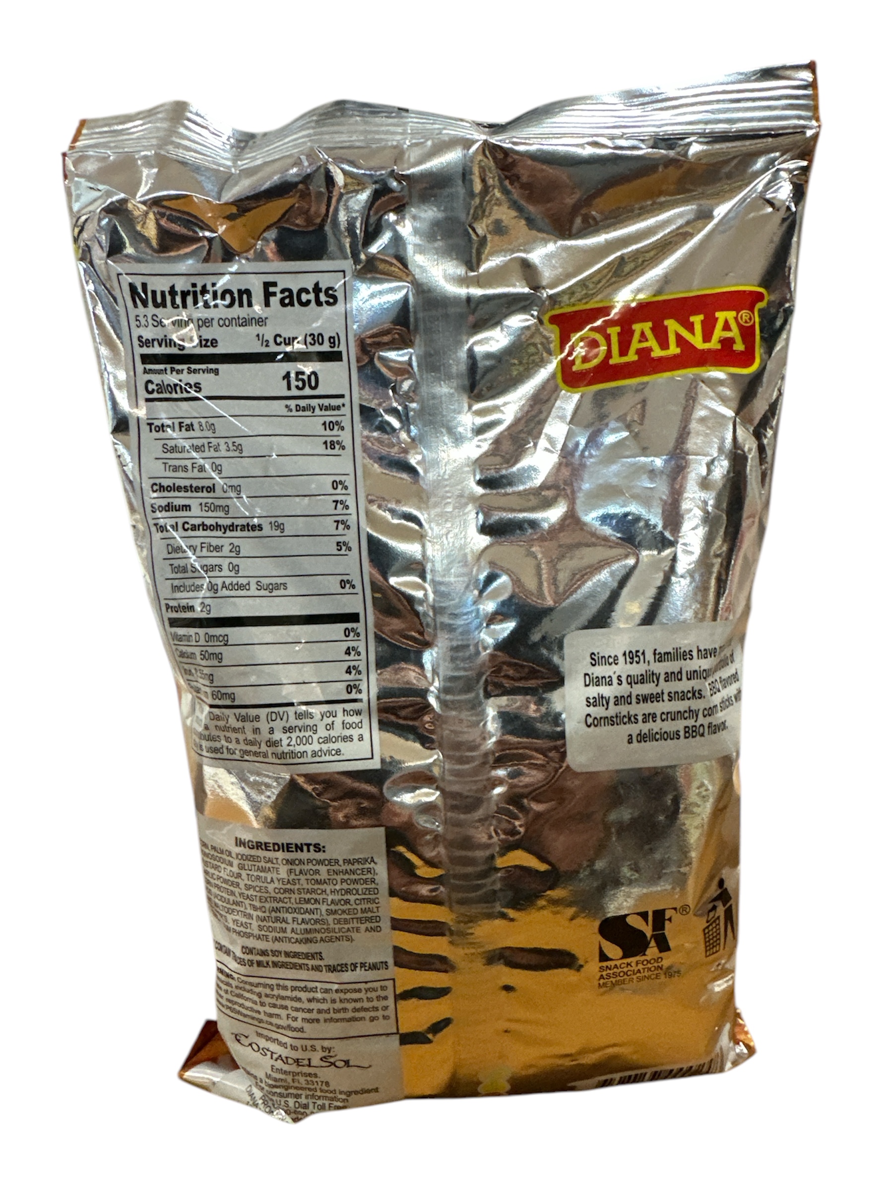 Palitos de maíz Diana 158g