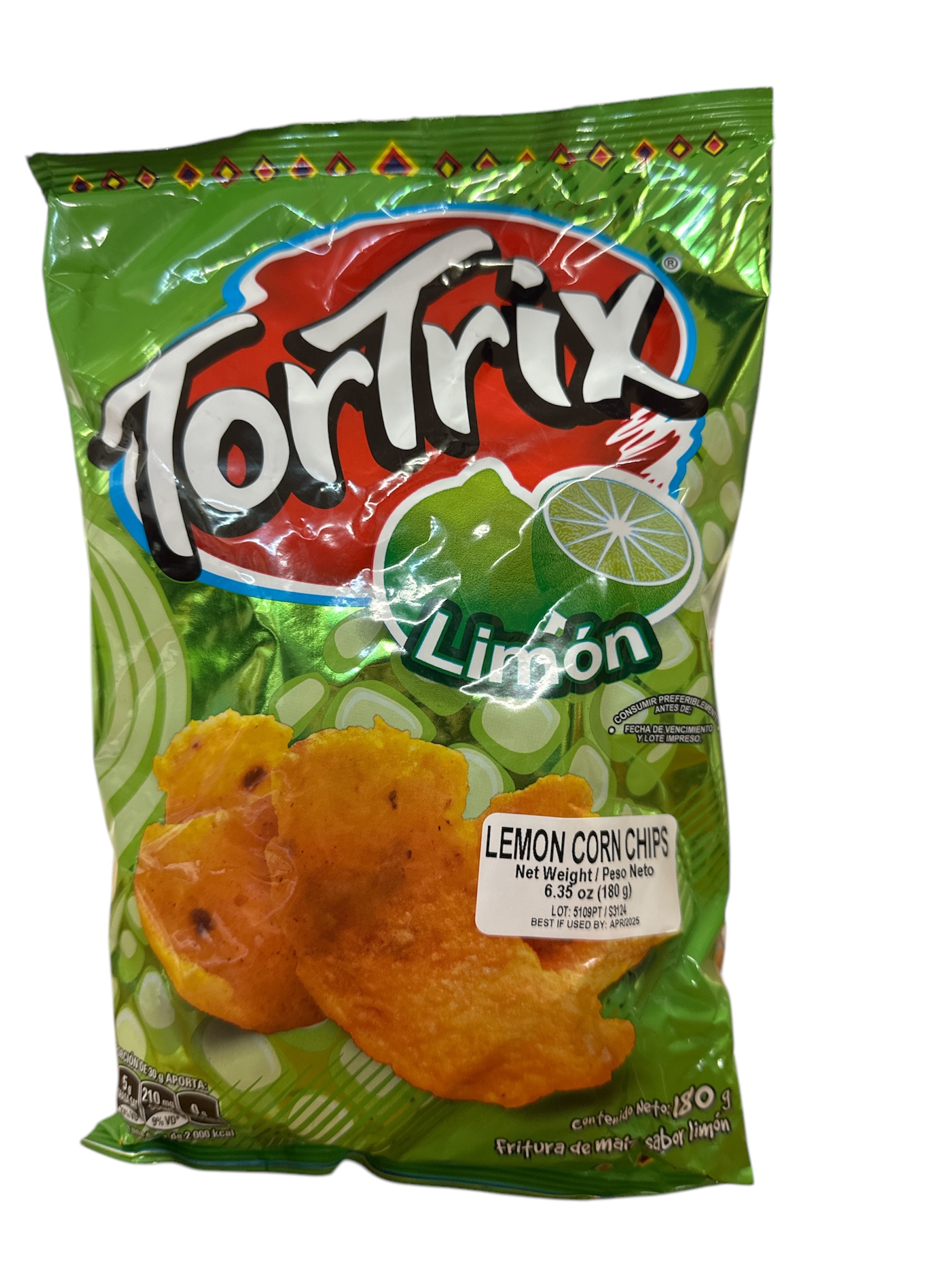 Tomfrix Limón chips 180g