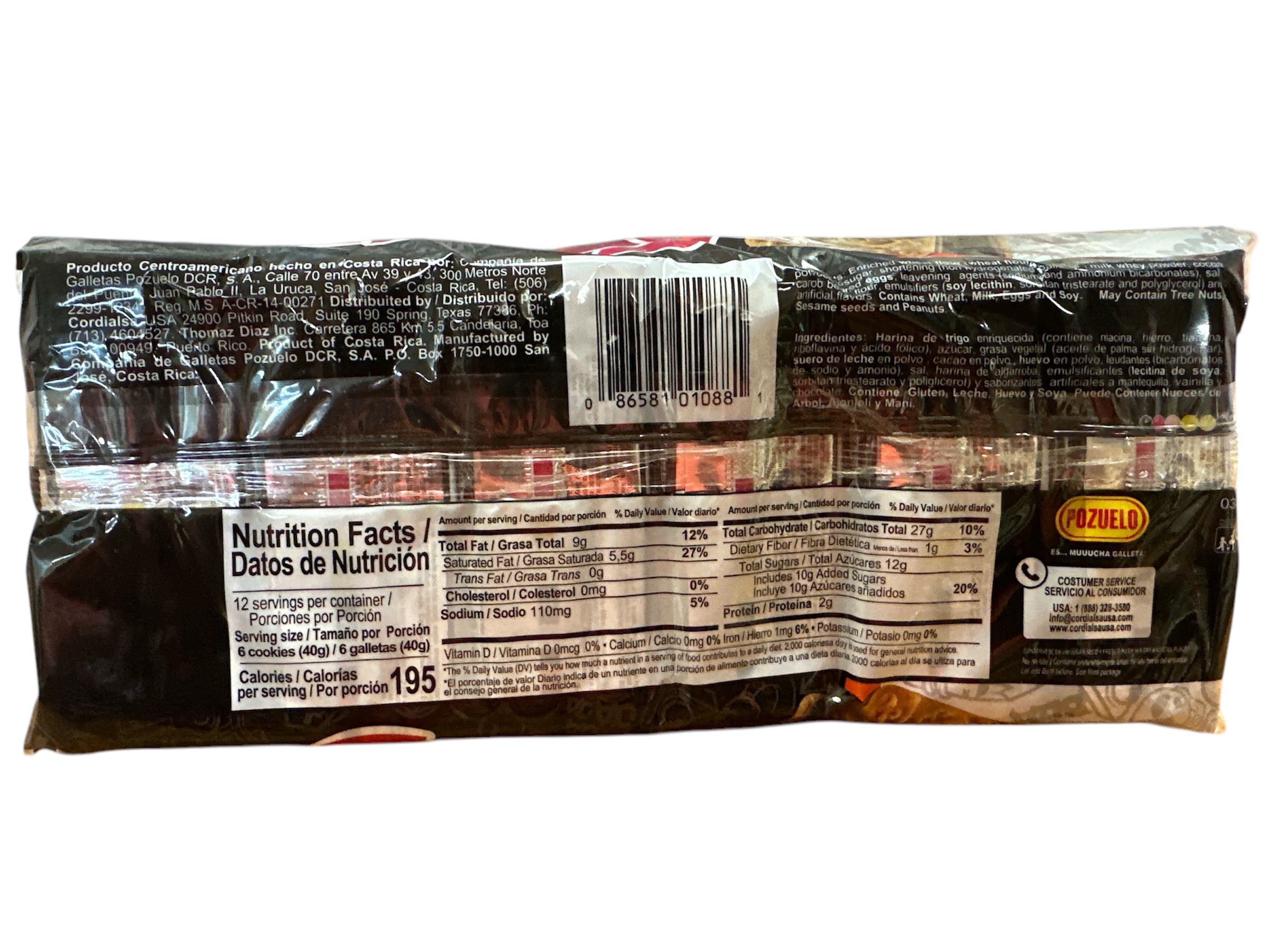 Chiky Galletas chocolate 480g