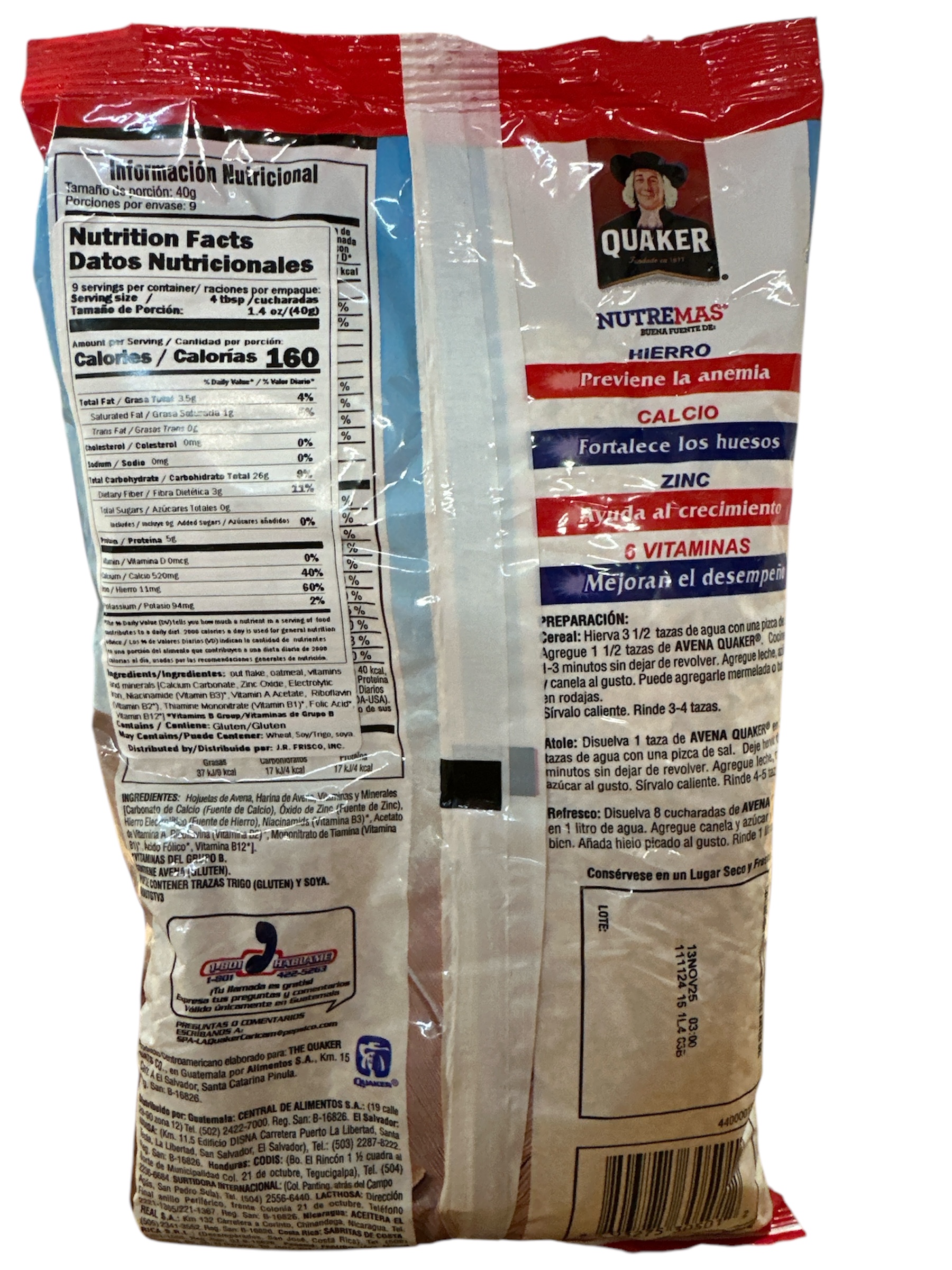 Avena Mosh Quaker 360g