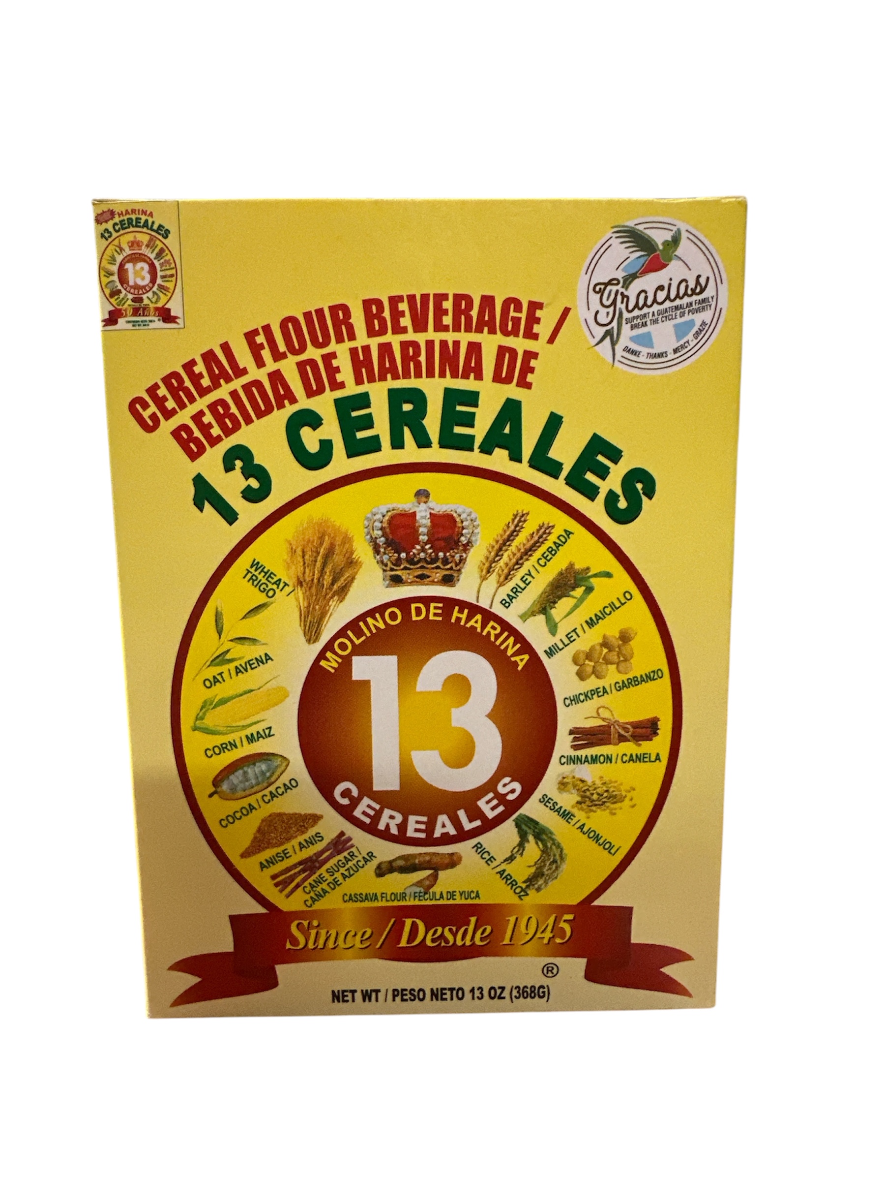 Bebida de Harina de 13 Cereales