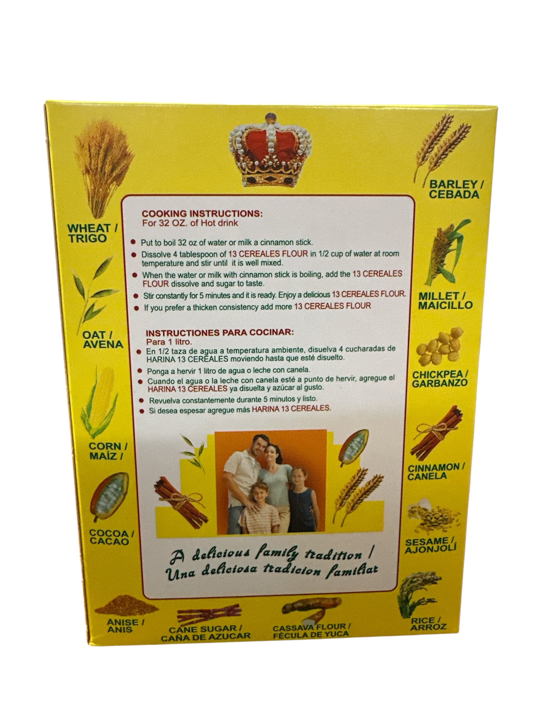 Bebida de Harina de 13 Cereales