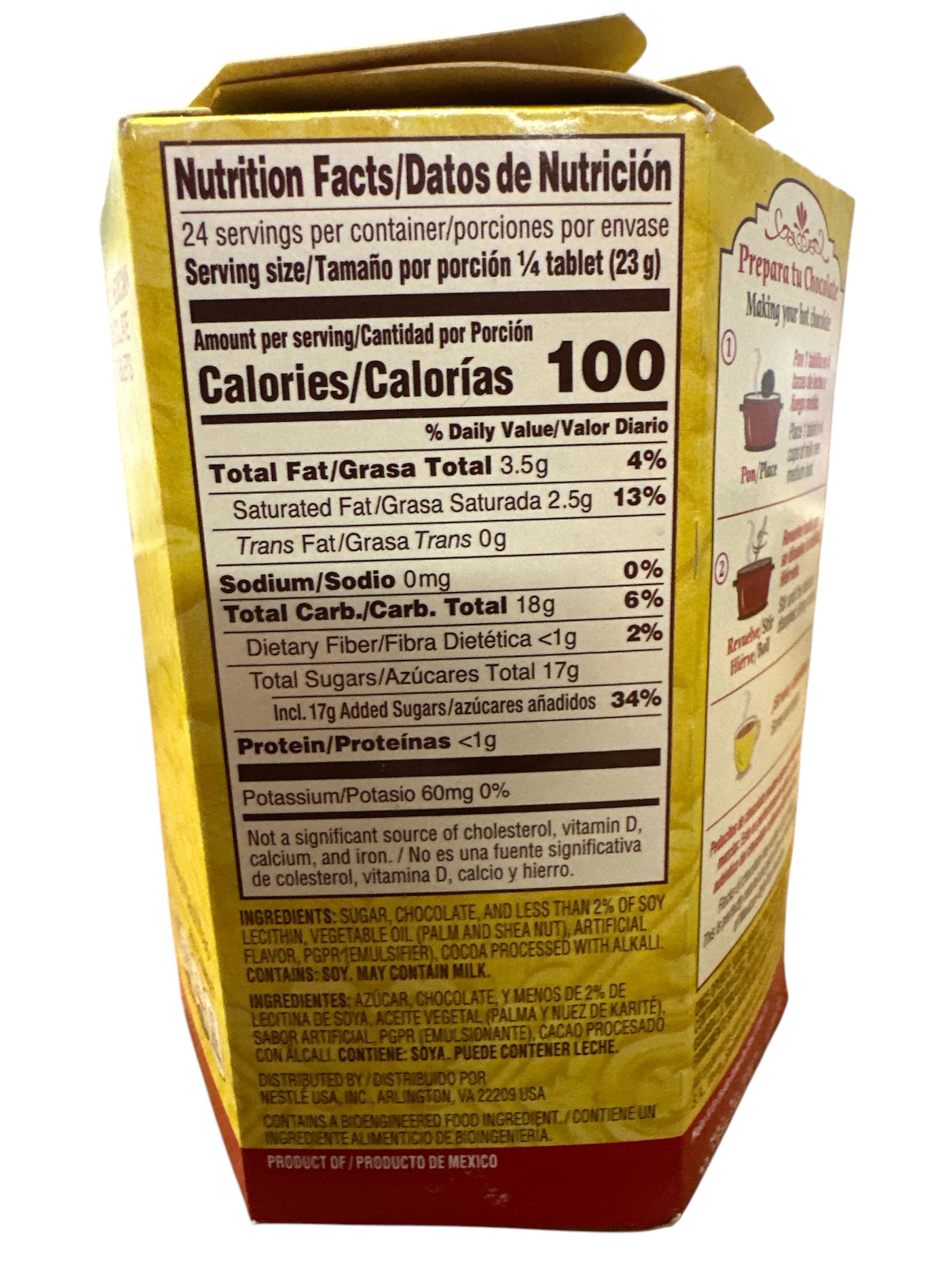 Chocolate Nestlé Abuelita 540g