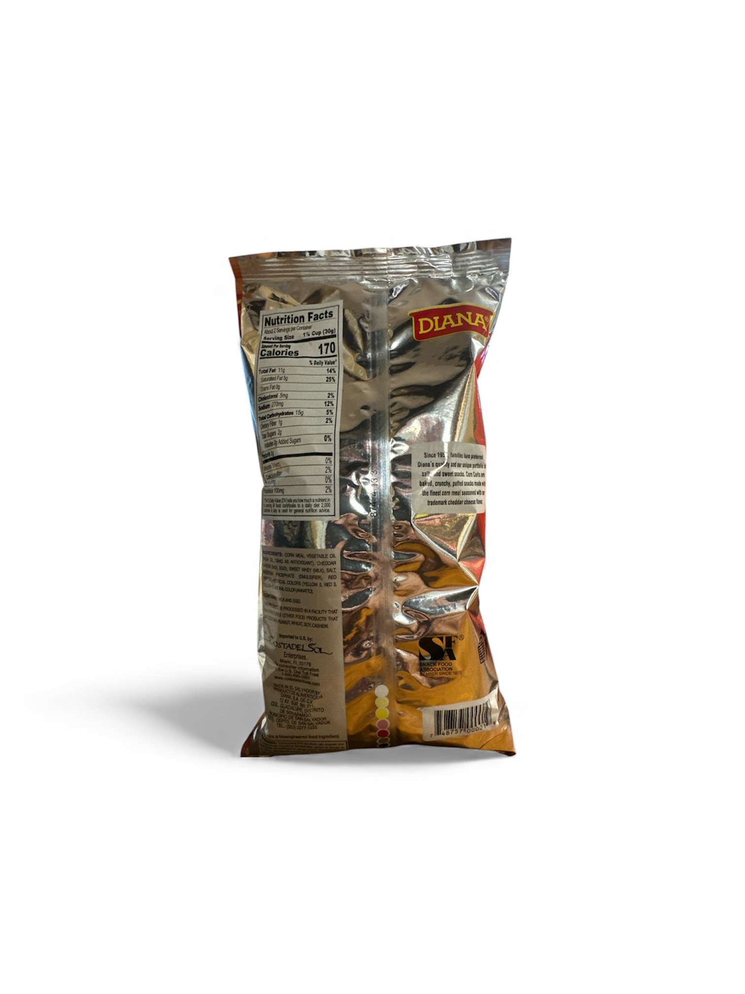 Churritos Diana Corn Curls 48g