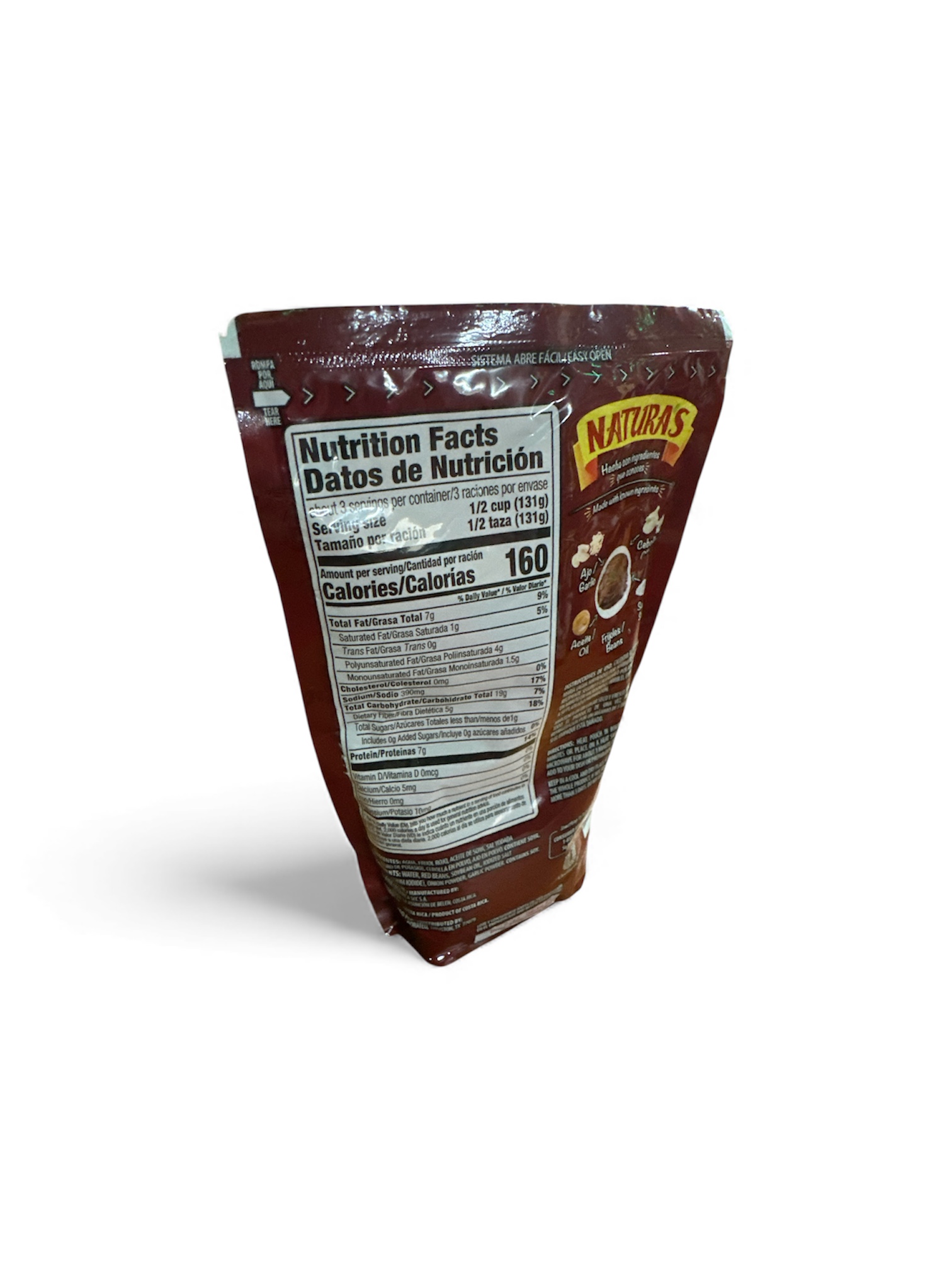 Frijoles Rojos Volteados Natura's 400g