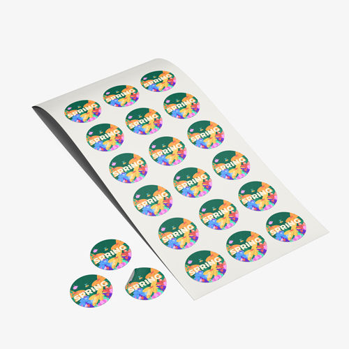 Etiqueta adesiva 3x3cm