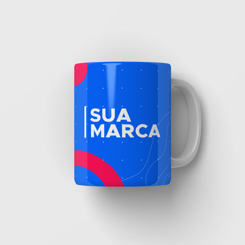 Caneca personalizada de porcelana