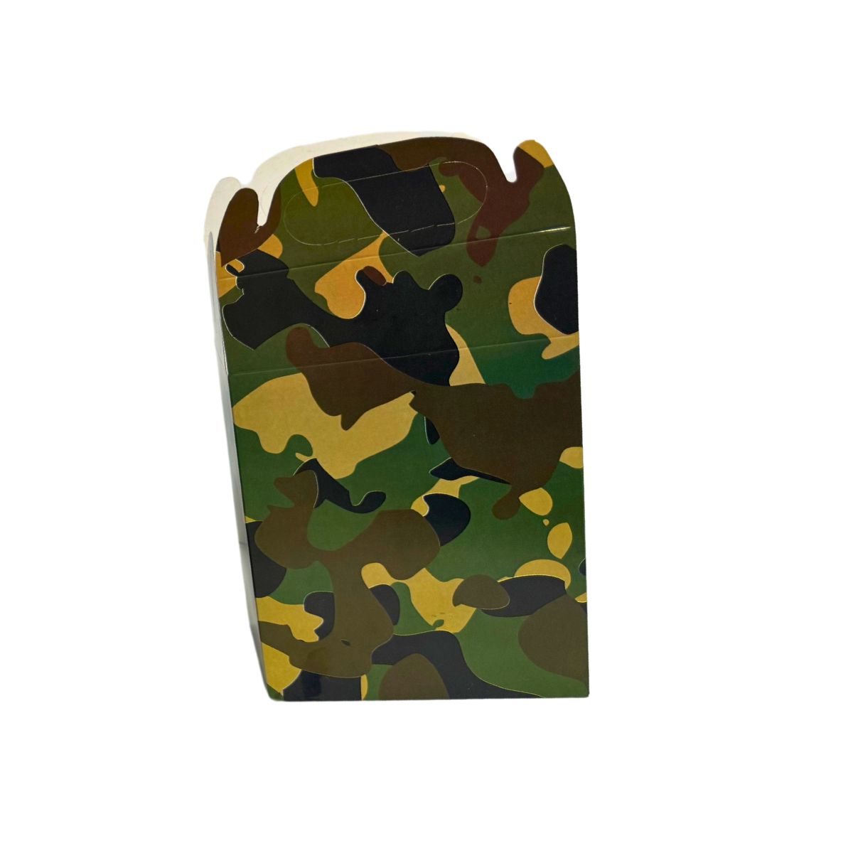 Dulceros fiesta temática 10 invitados CAMUFLAJE
