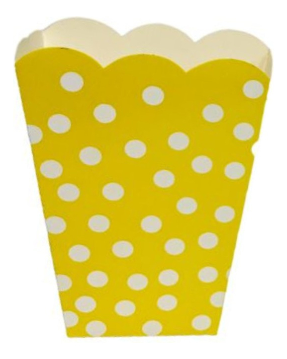 Palomeros para 10 invitados LUNAR AMARILLO