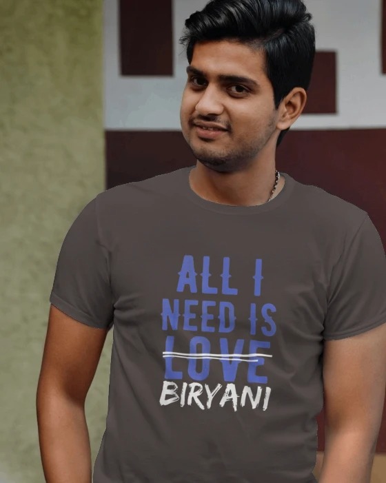 All I Need Is Biriyani - Unisex T-shirt
