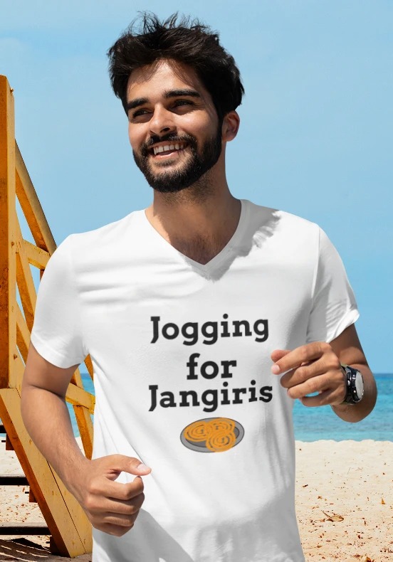 Jogging For Jangiris - Funny Fitness Unisex T-shirt