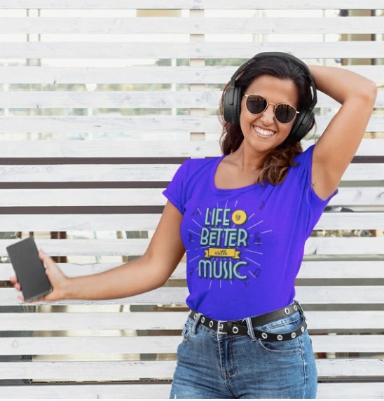 Life Is Better With Music - Unisex T-shirt