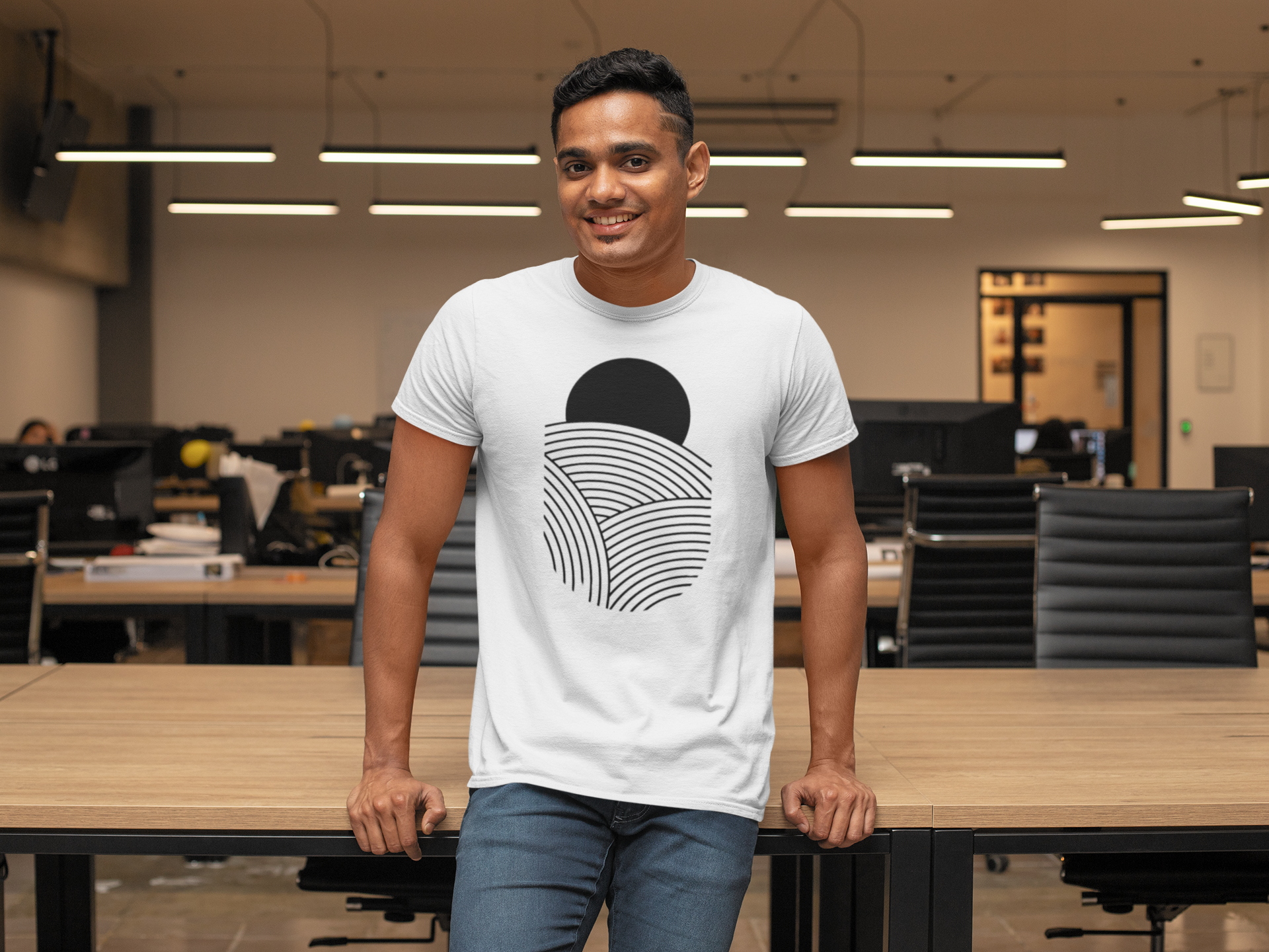 Abstract Outline - Unisex T-shirt