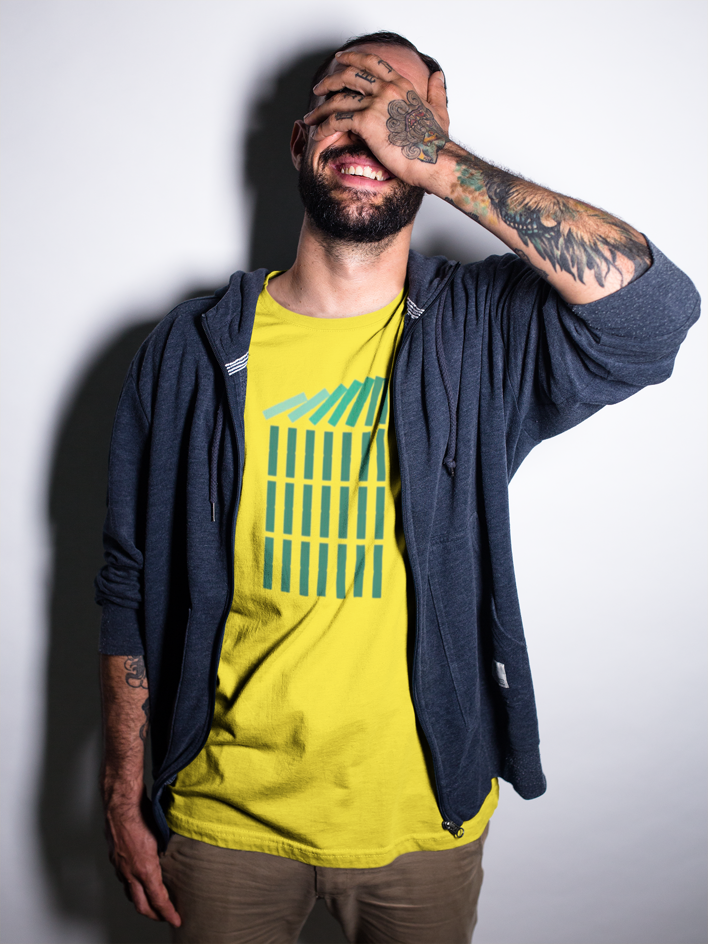 Domino Effect - Abstract Unisex T-shirt