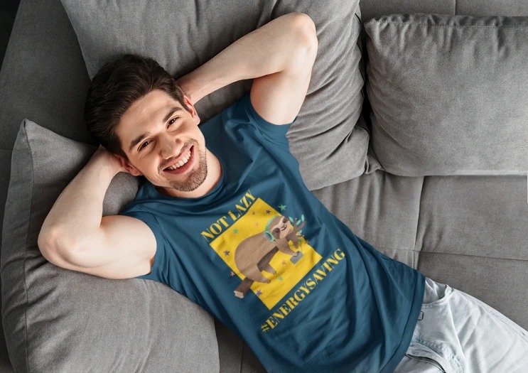 Not Lazy EnergySaving - Funny Unisex T-shirt