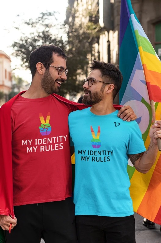 Pride - My Identity My Rules - LGBTQ Unisex T-shirt