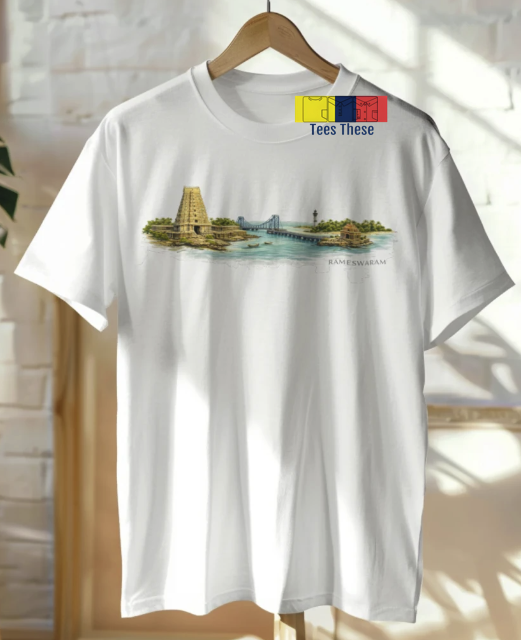 Rameswaram Skyline T-Shirt - Namma Ooru
