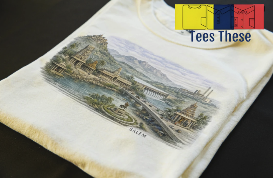 Salem Skyline T-Shirt - Namma Ooru       