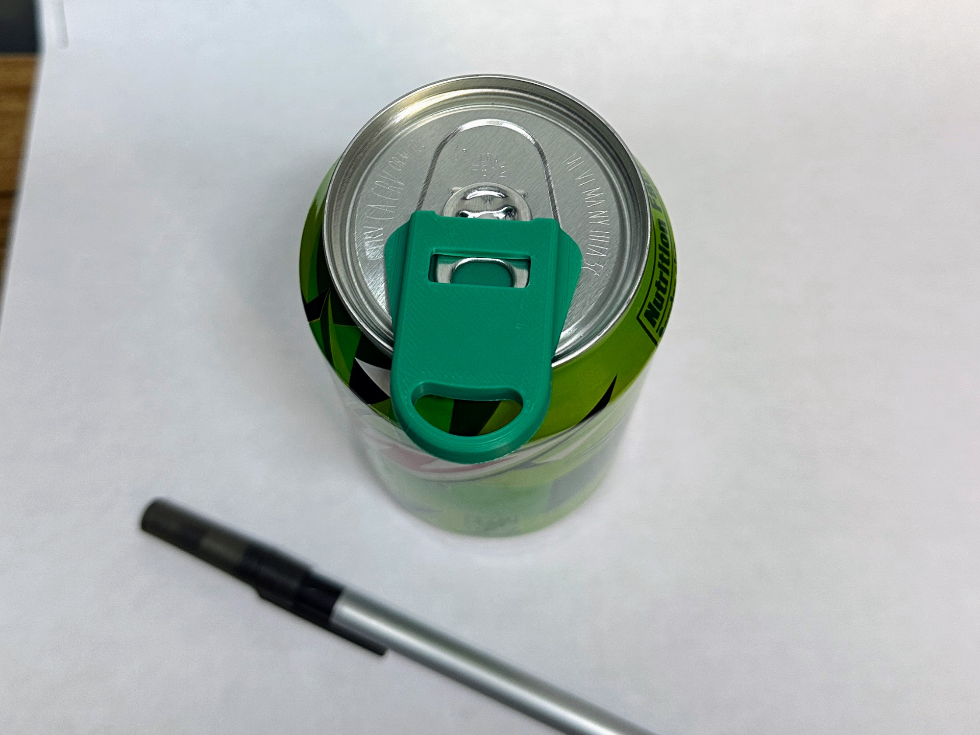 Beer Soda Can Opener & Lid Saver Cap & Keychain