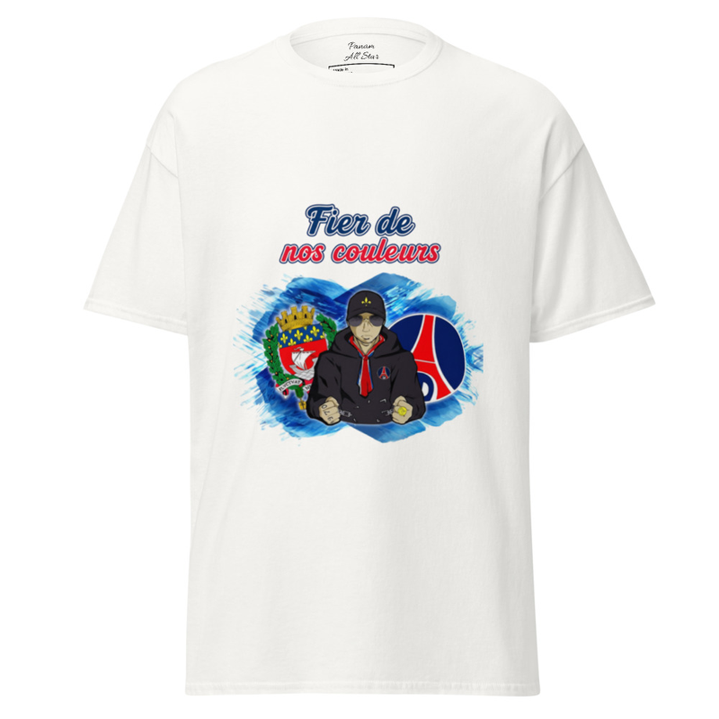 T-Shirt Street King – "Fier de nos Couleurs"