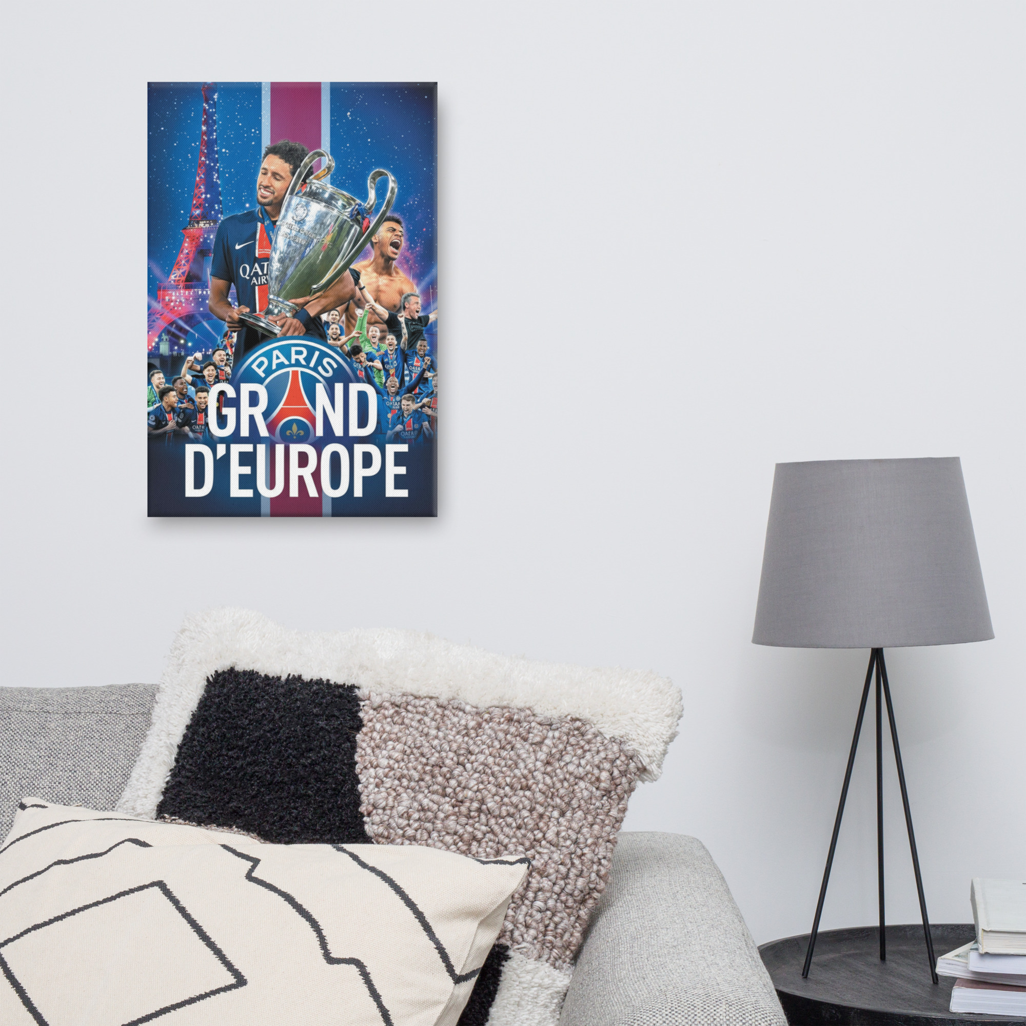 Toile Décorative – "PARIS GRAND D'EUROPE"