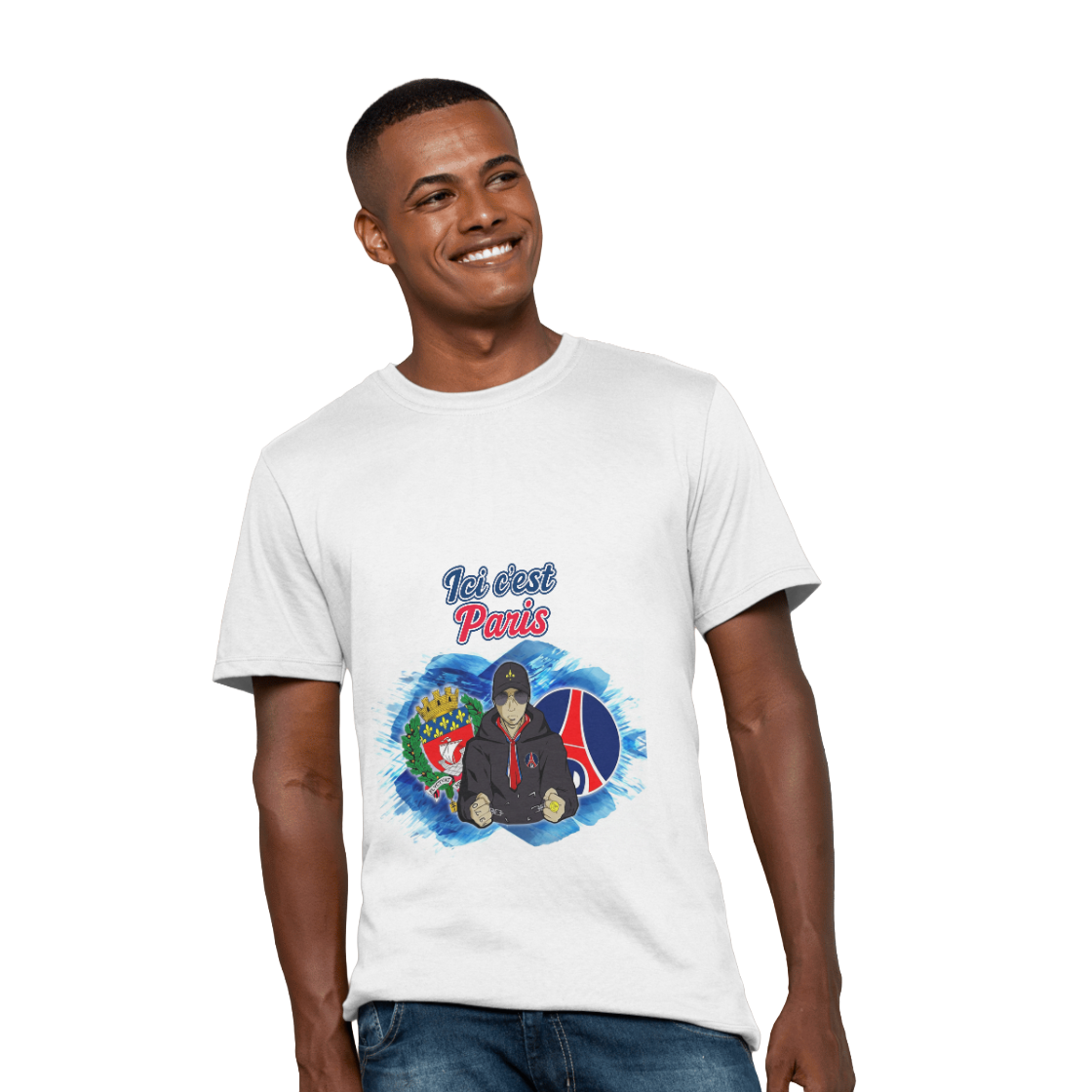 T-Shirt Street King – "Ici c'est Paris"